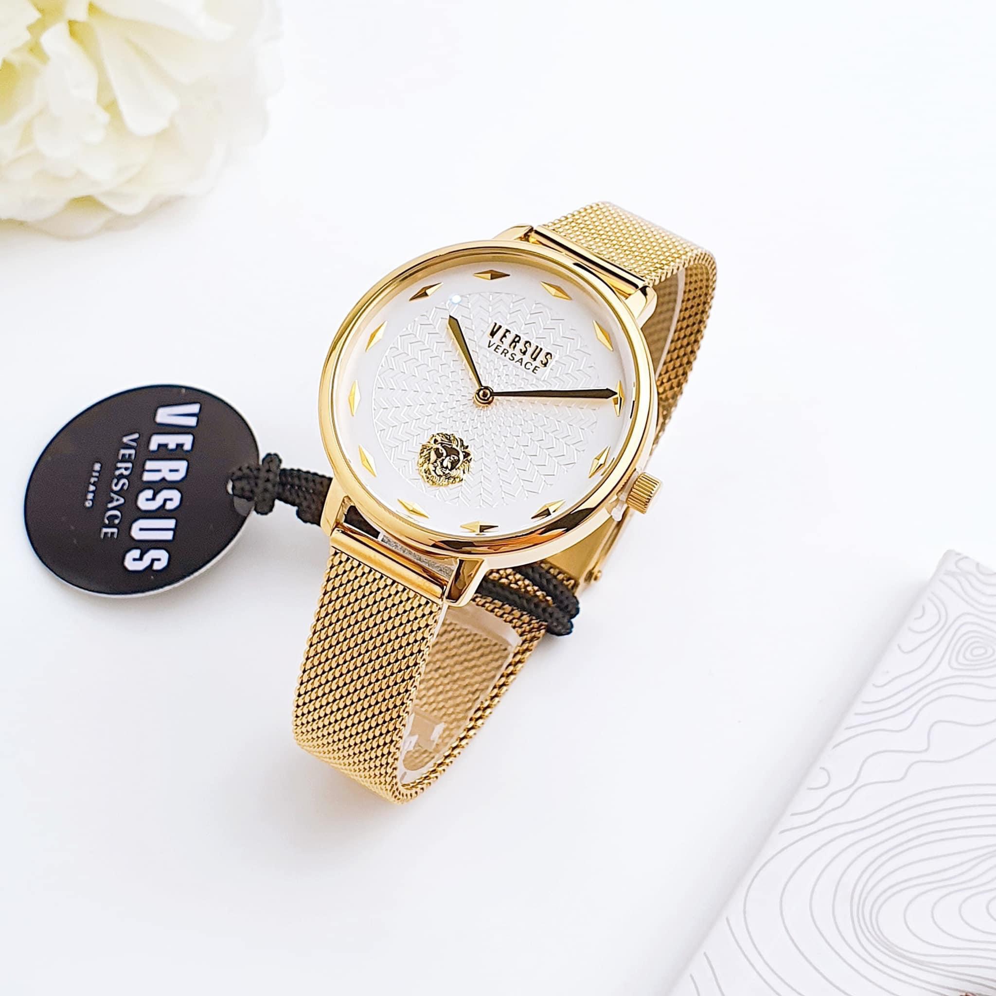 Đồng Hồ Versus La Villette Watch For Women màu Gold - Cùng bạn toả sáng trên mọi nẻo đường