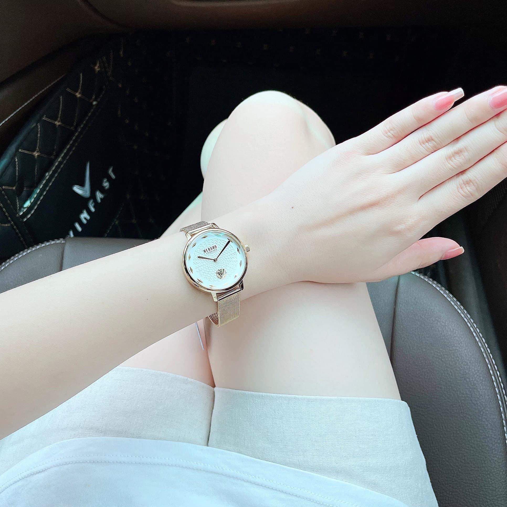 Đồng Hồ Versus La Villette Watch For Women màu Gold - Cùng bạn toả sáng trên mọi nẻo đường