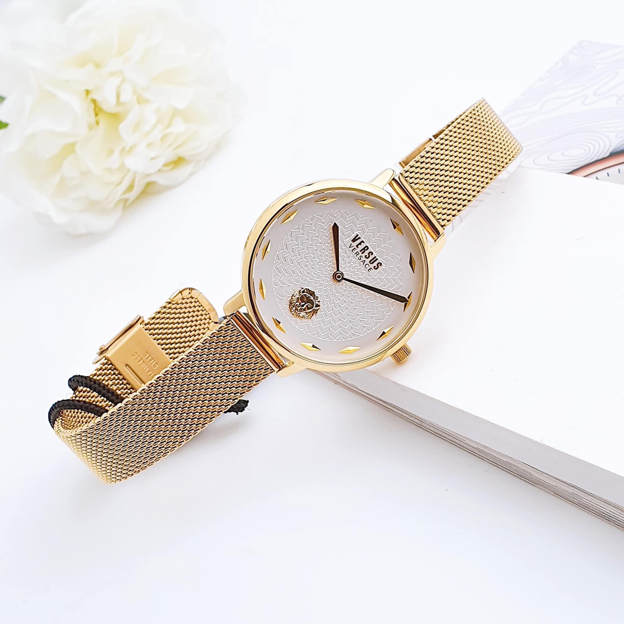 Đồng Hồ Versus La Villette Watch For Women màu Gold - Cùng bạn toả sáng trên mọi nẻo đường