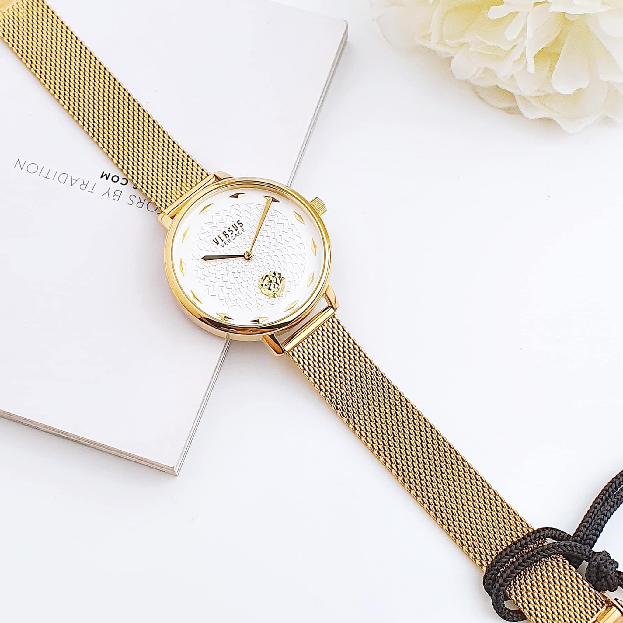 Đồng Hồ Versus La Villette Watch For Women màu Gold - Cùng bạn toả sáng trên mọi nẻo đường