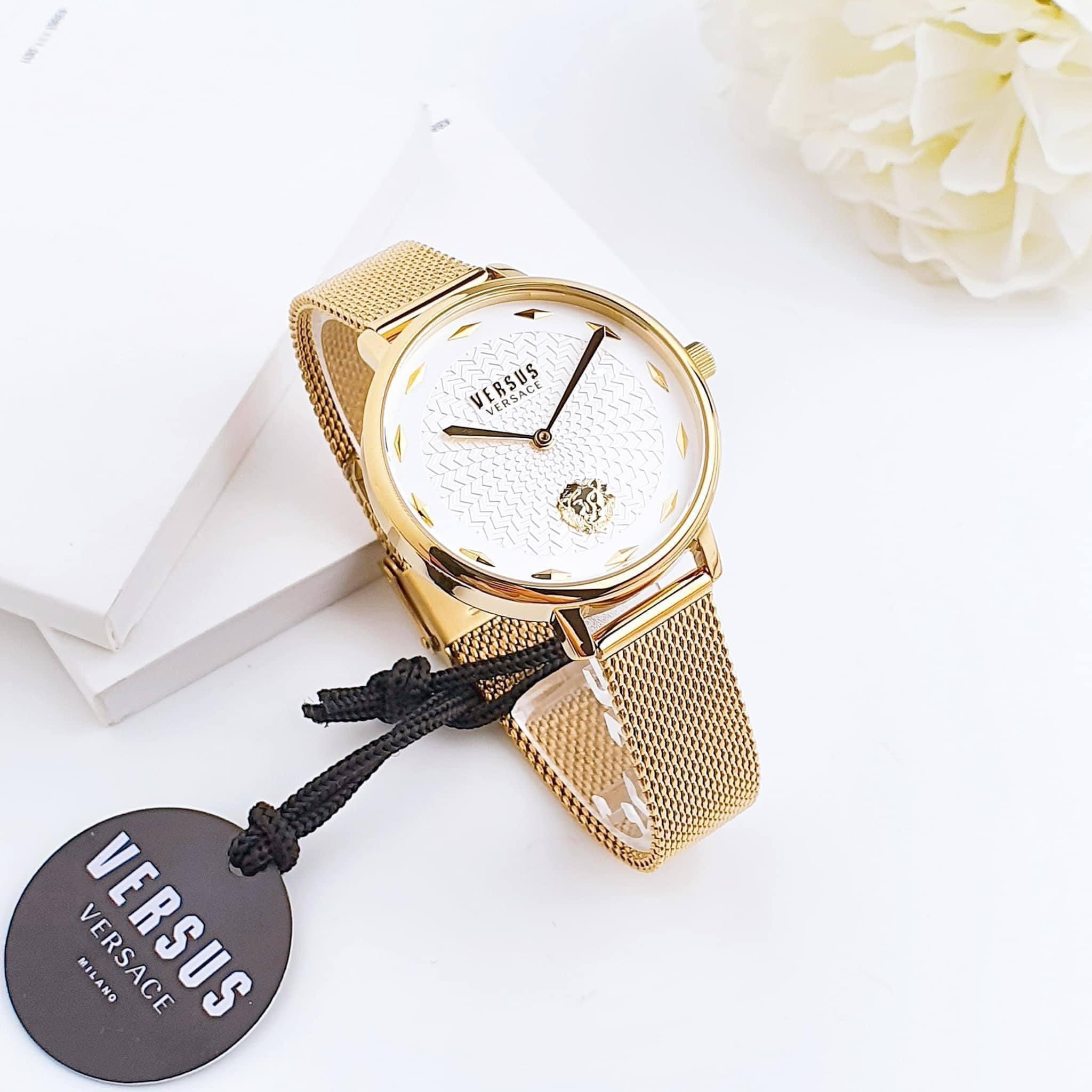 Đồng Hồ Versus La Villette Watch For Women màu Gold - Cùng bạn toả sáng trên mọi nẻo đường