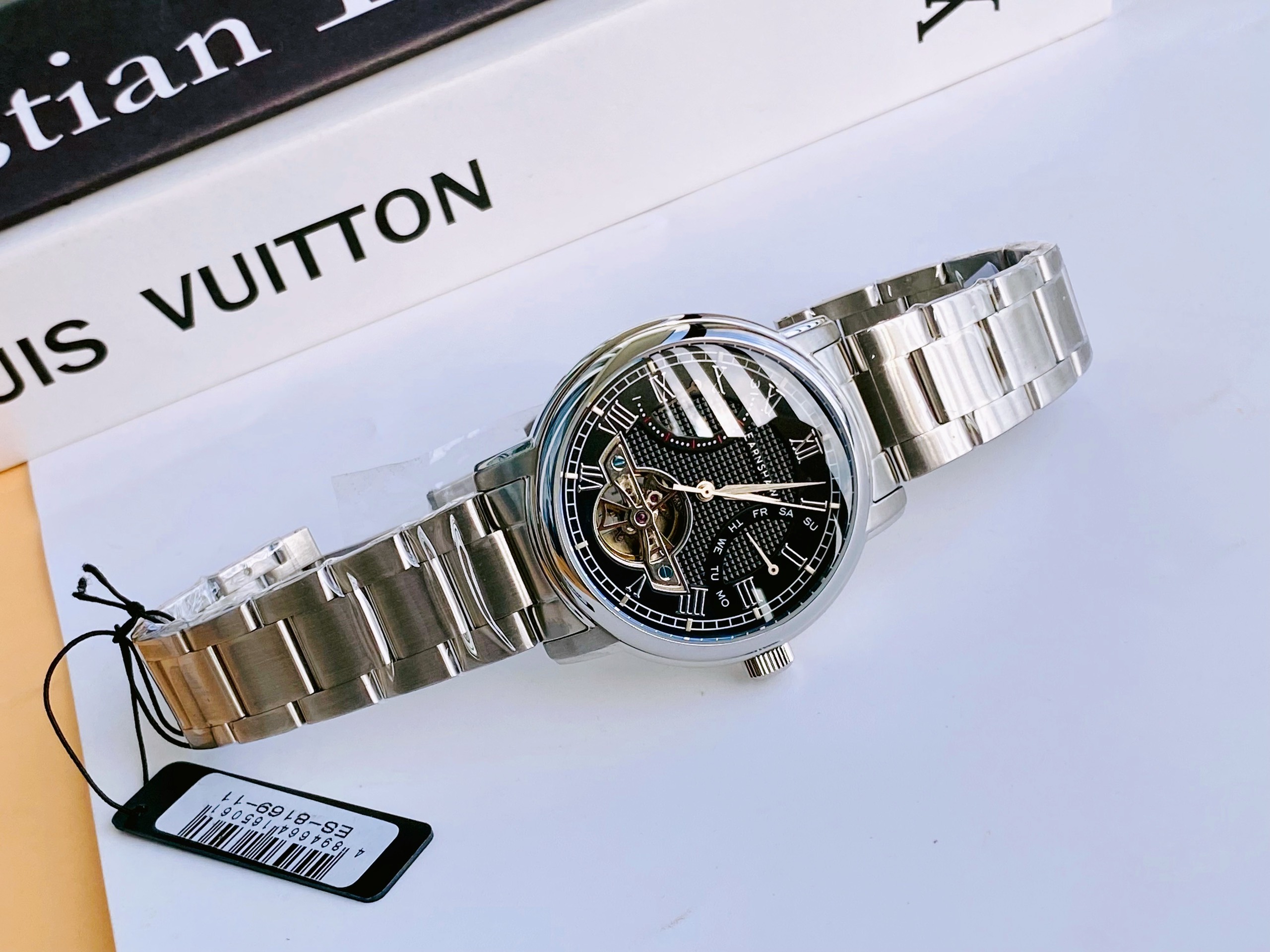 Đồng hồ NAM THOMAS EARNSHAW Longcase Double Retrograde Men's Watch ES-8169-11