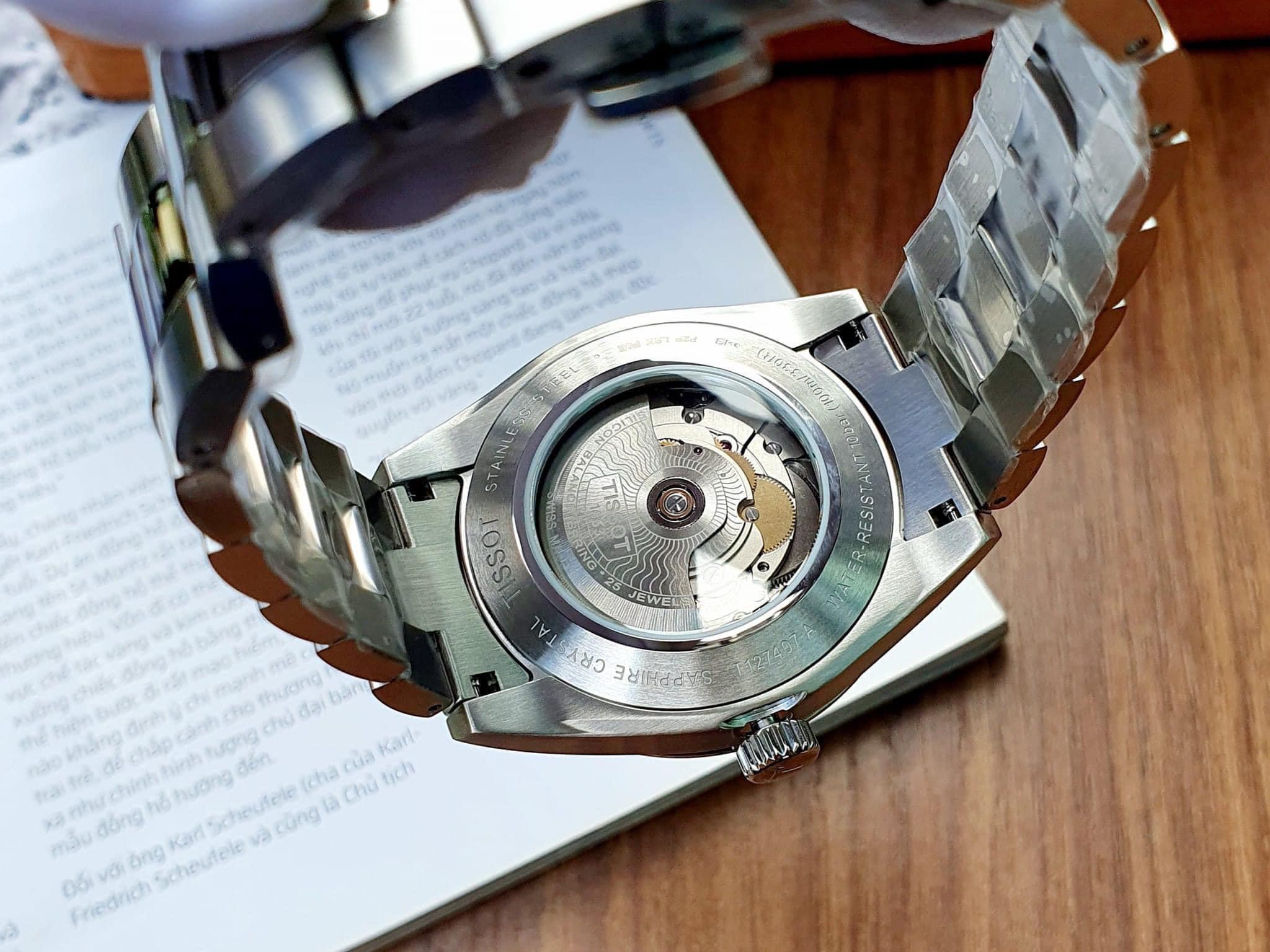 Đồng hồ Tissot Gentleman Powermatic 80 Silicium T127.407.11.091.01
