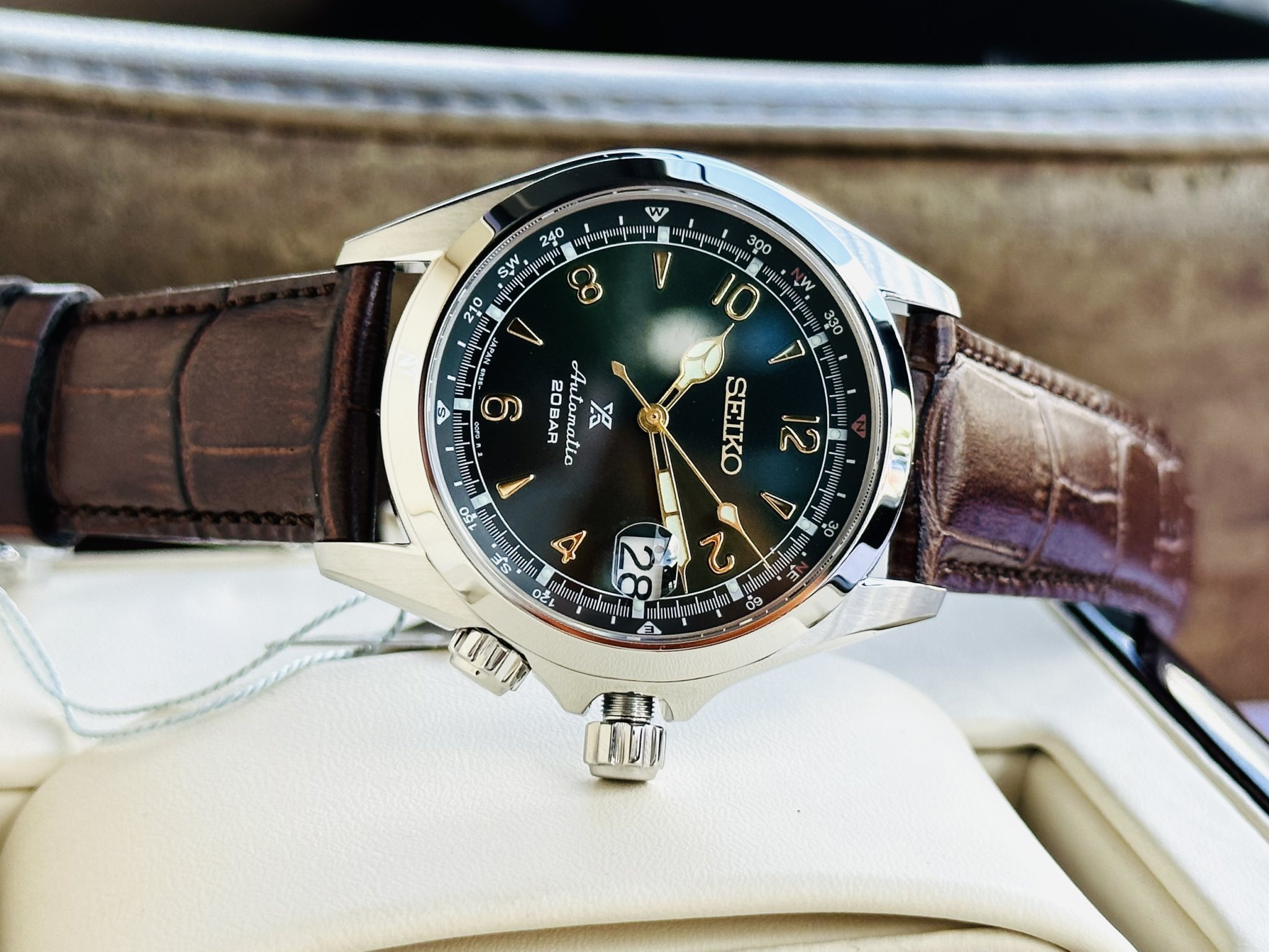 Đồng Hồ  Nam SEIKO Automatic Prospex Alpinist  SPB121J1