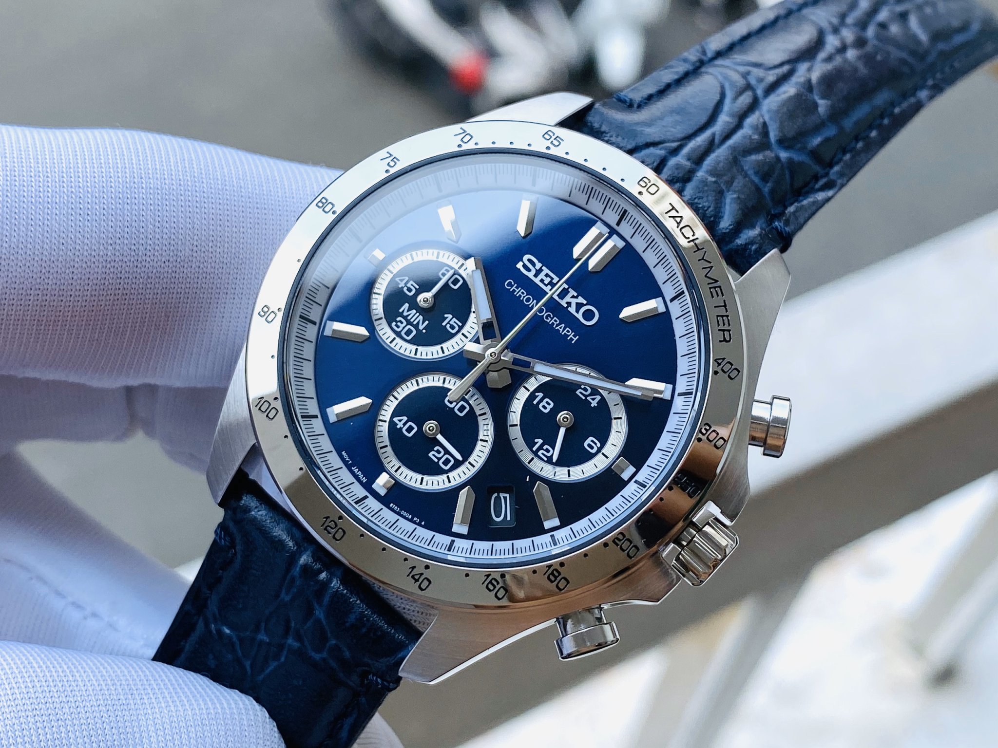 Đồng Hồ Nam Seiko Chronograph chính hãng Phong cách thể thao