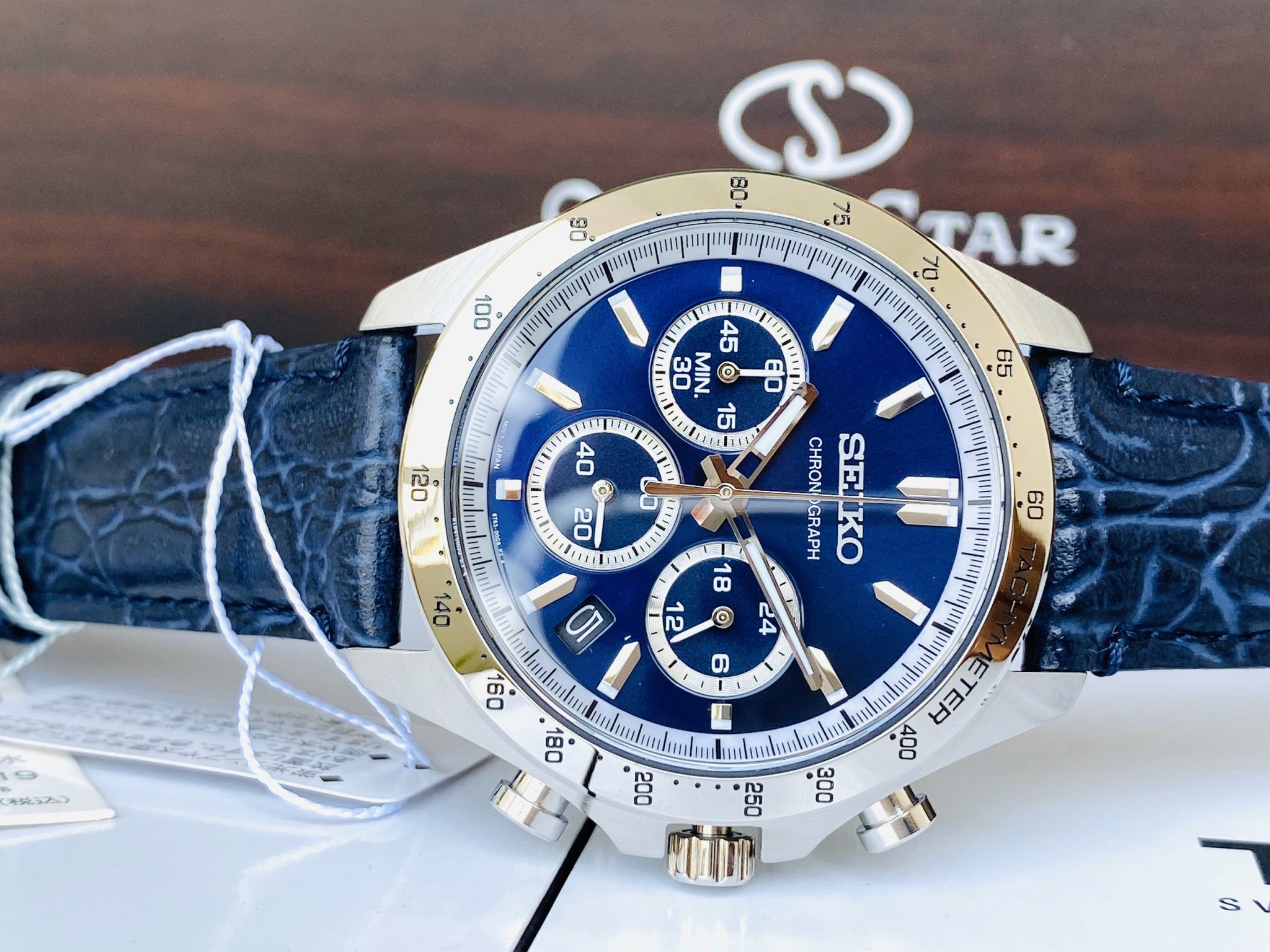 Đồng Hồ Nam Seiko Chronograph chính hãng Phong cách thể thao