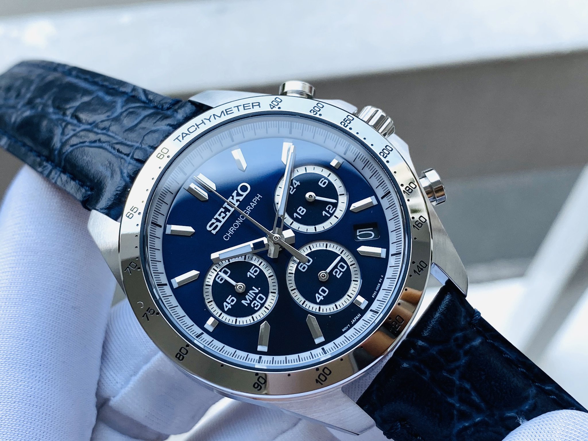 Đồng Hồ Nam Seiko Chronograph chính hãng Phong cách thể thao