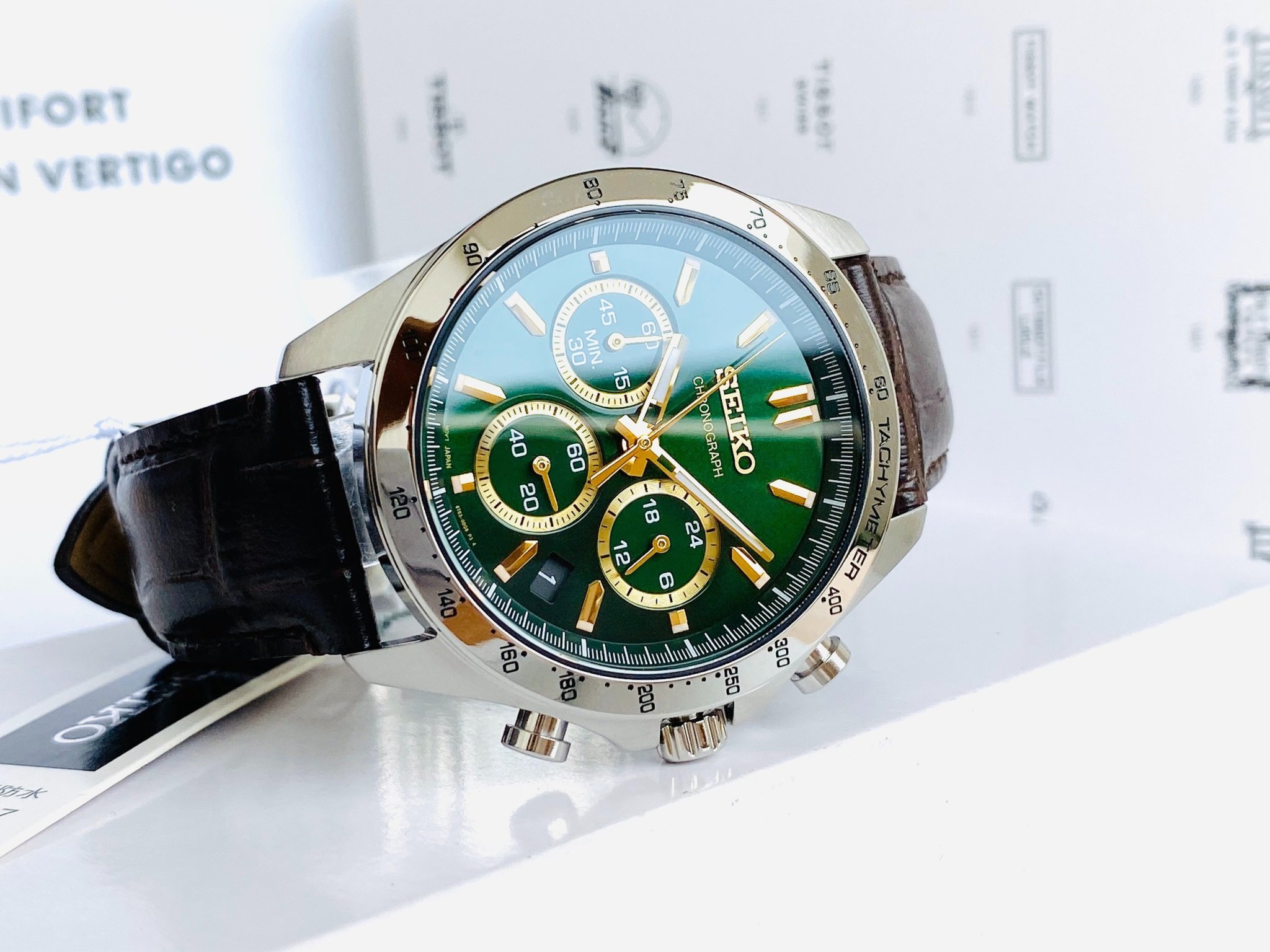 Đồng Hồ SEIKO MEN'S CHRONOGRAPH SBTR017