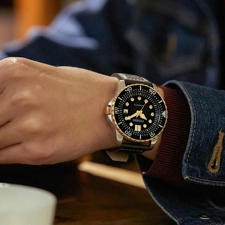 Đồng Hồ Nam Citizen Automatic Sport NJ0176-10E