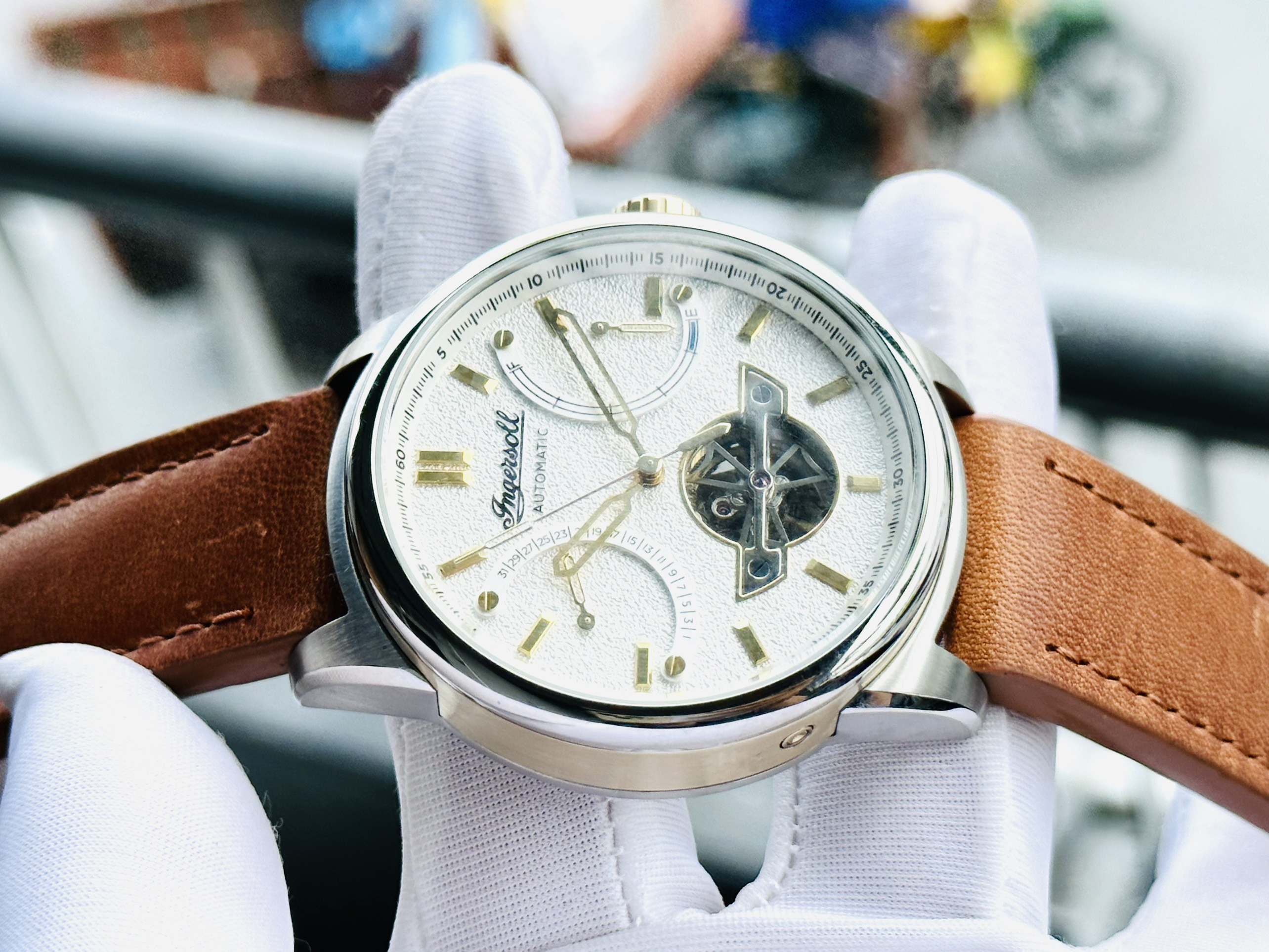Đồng Hồ Nam Ingersoll I06702 The Triumph Men's Automatic Watch Chính Hãng