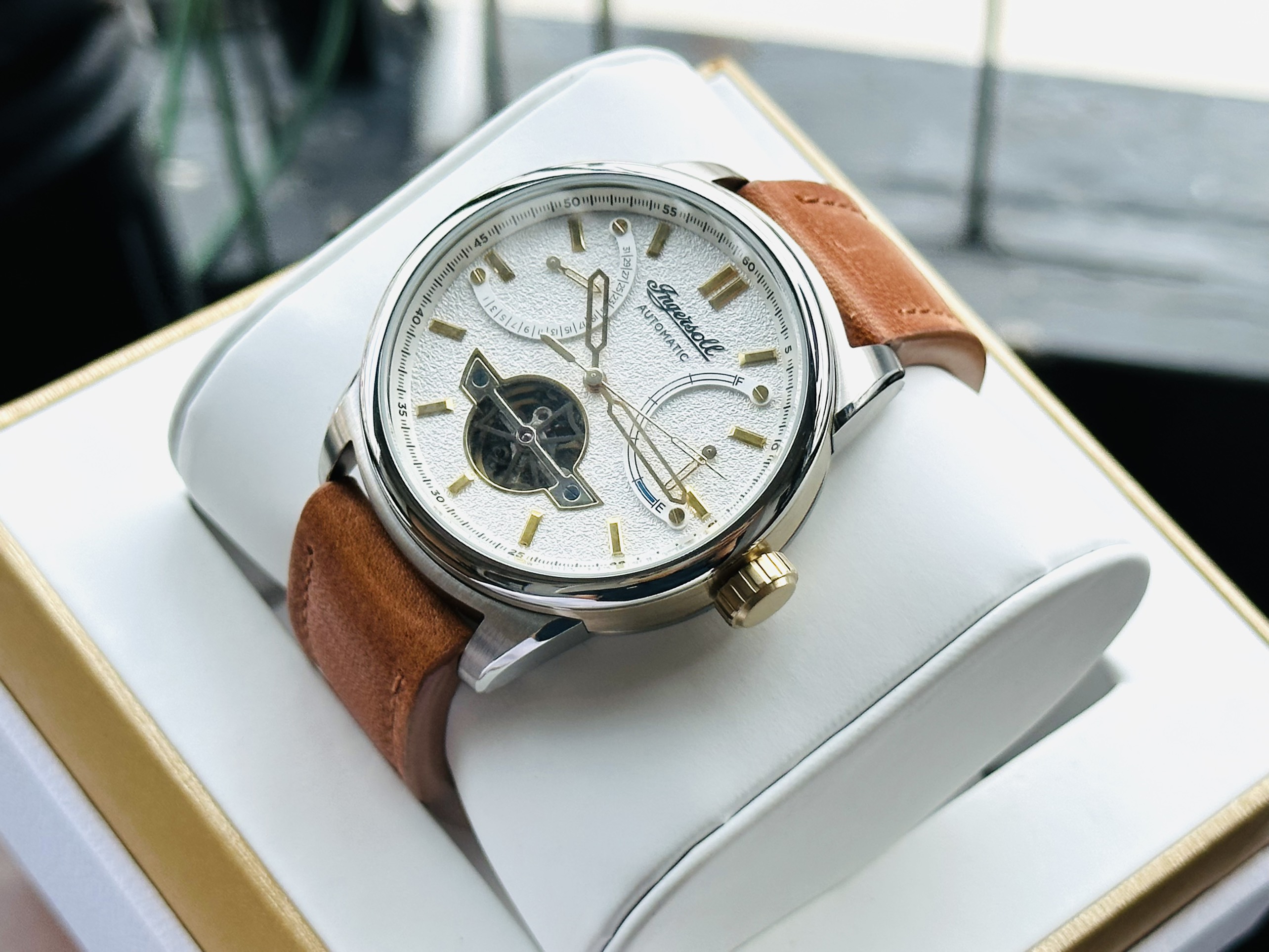 Đồng Hồ Nam Ingersoll I06702 The Triumph Men's Automatic Watch Chính Hãng