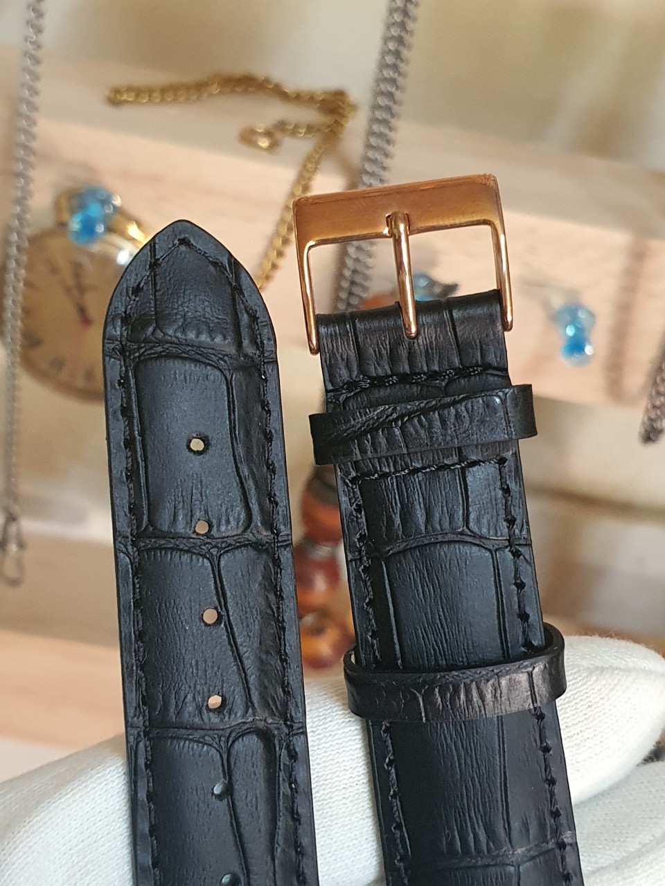 Dây Đồng hồ Poljot President size 20 DAY51