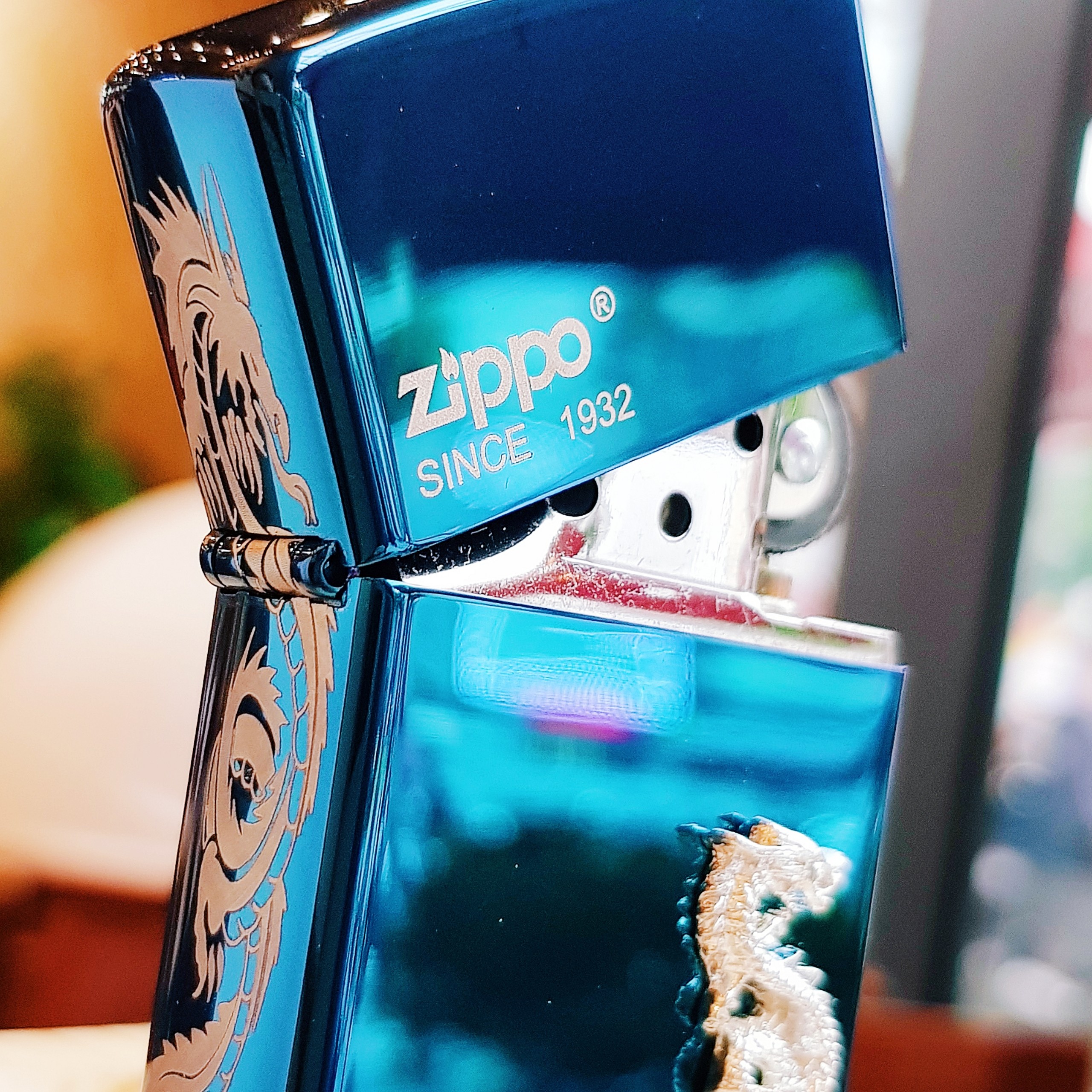 Bật lửa Zippo 252BL071 - Zippo Rồng - biểu tượng của quyền lực, sự giàu sang và phú quý