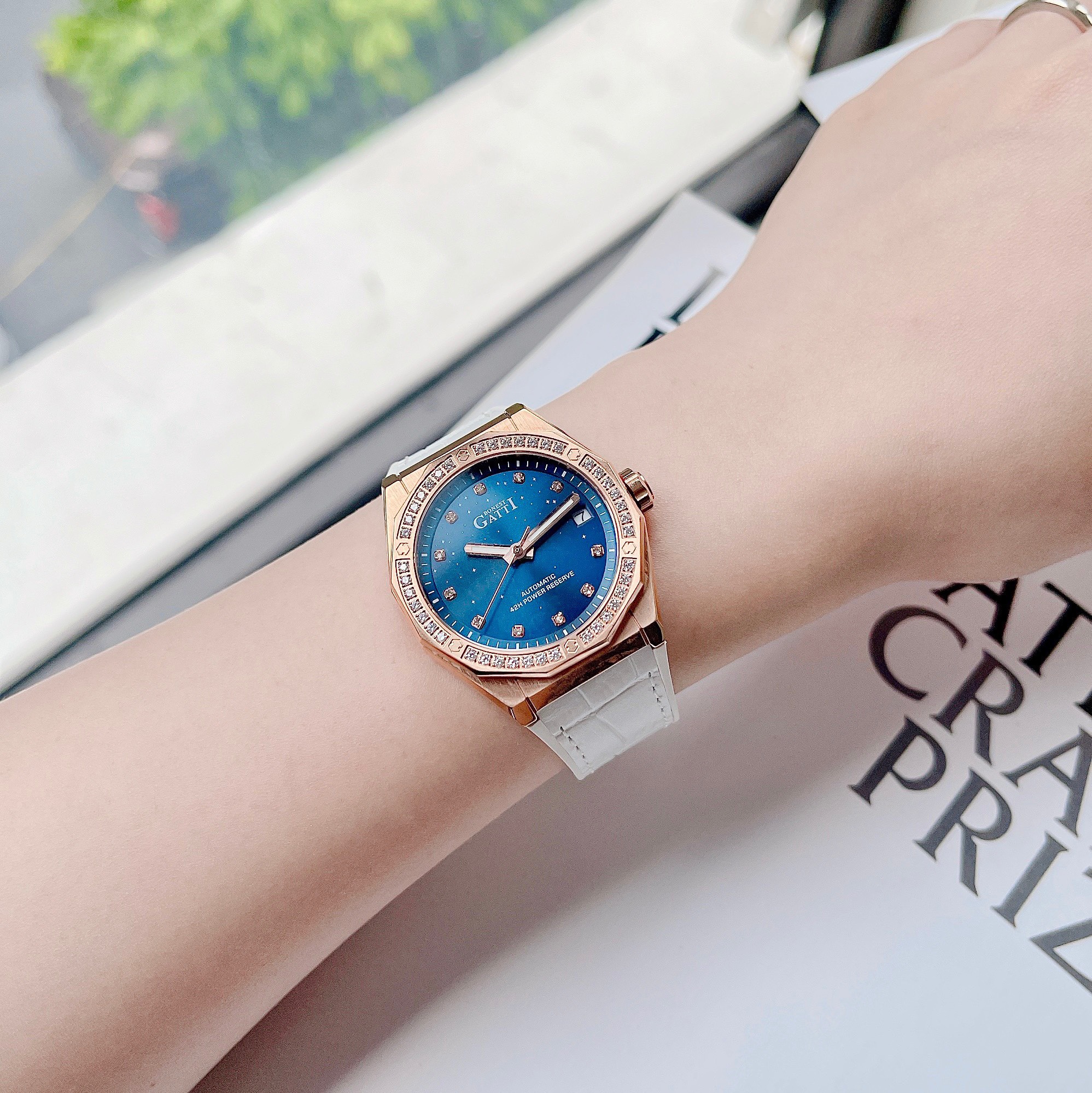 Đồng Hồ Bonest Gatti Ladies Watch - Gallaxy - Bầu trời đầy sao