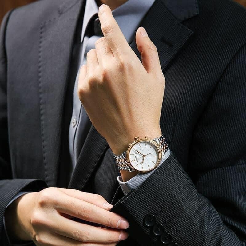 Đồng Hồ TISSOT Carson Premium Chronograph Quartz series thiết kế hoài cổ tinh tế hòa trộn nét tươi mới trẻ trung rất thanh lịch