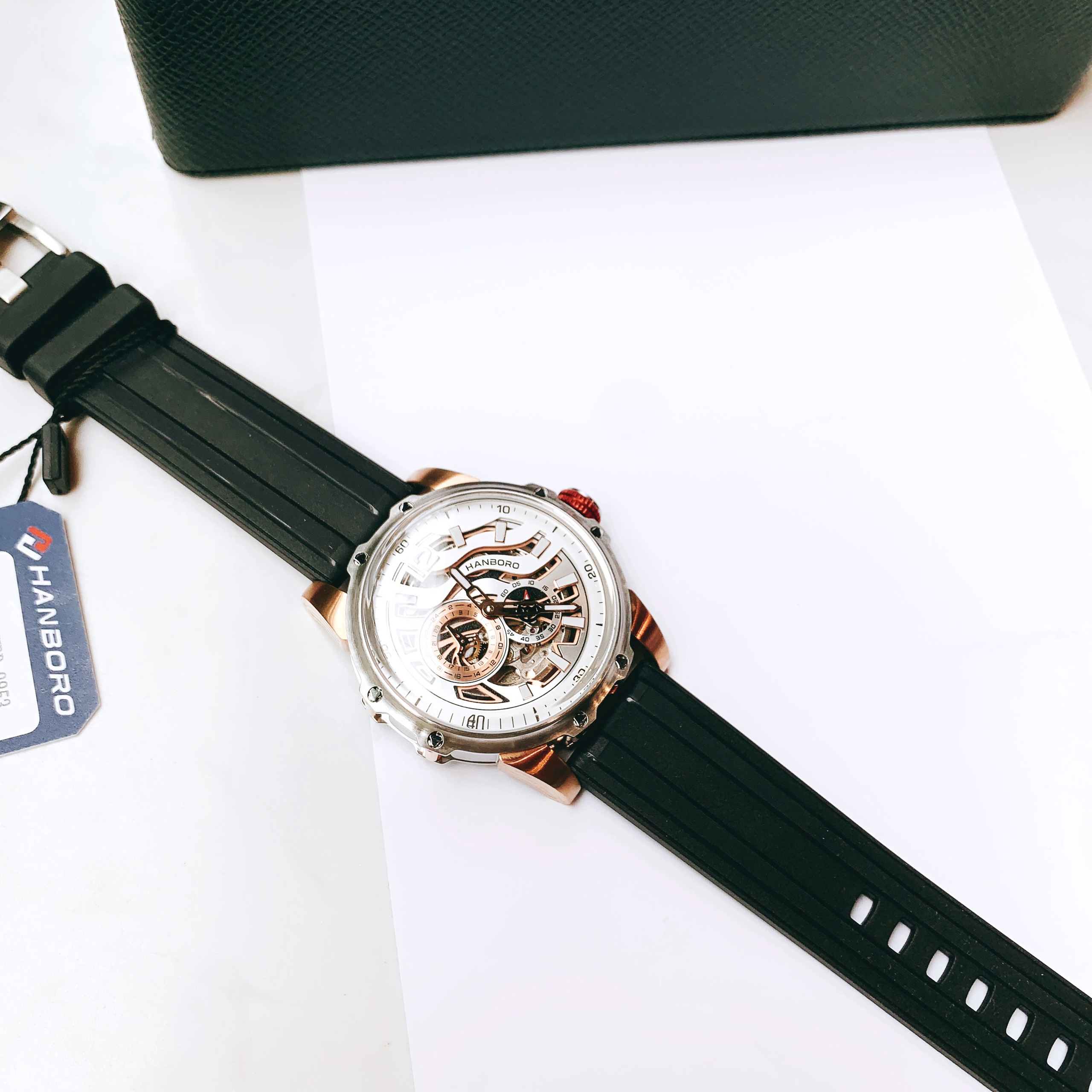 Đồng Hồ Hanboro by Huboler newss - thiết kế sang chảnh dành cho Nam