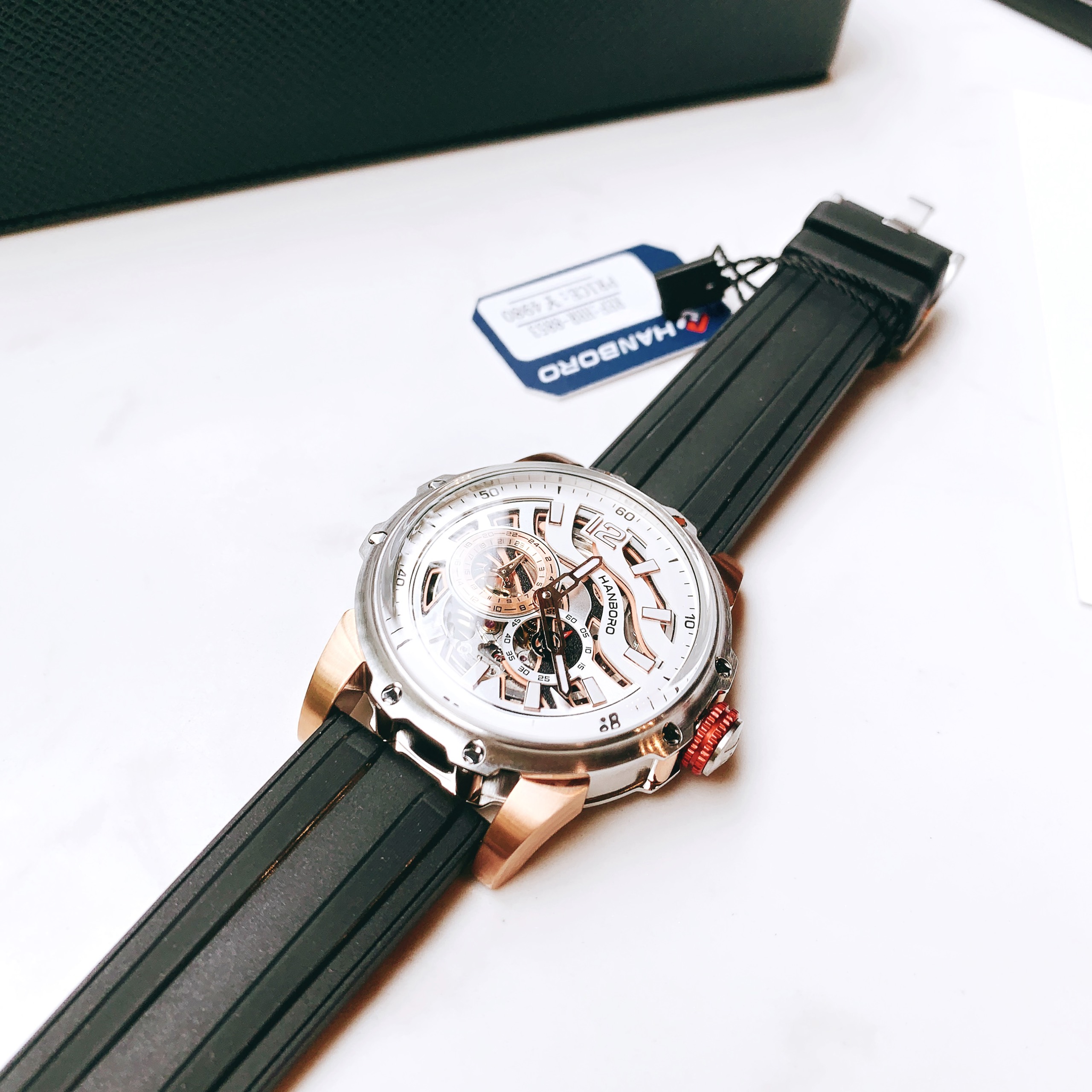 Đồng Hồ Hanboro by Huboler newss - thiết kế sang chảnh dành cho Nam