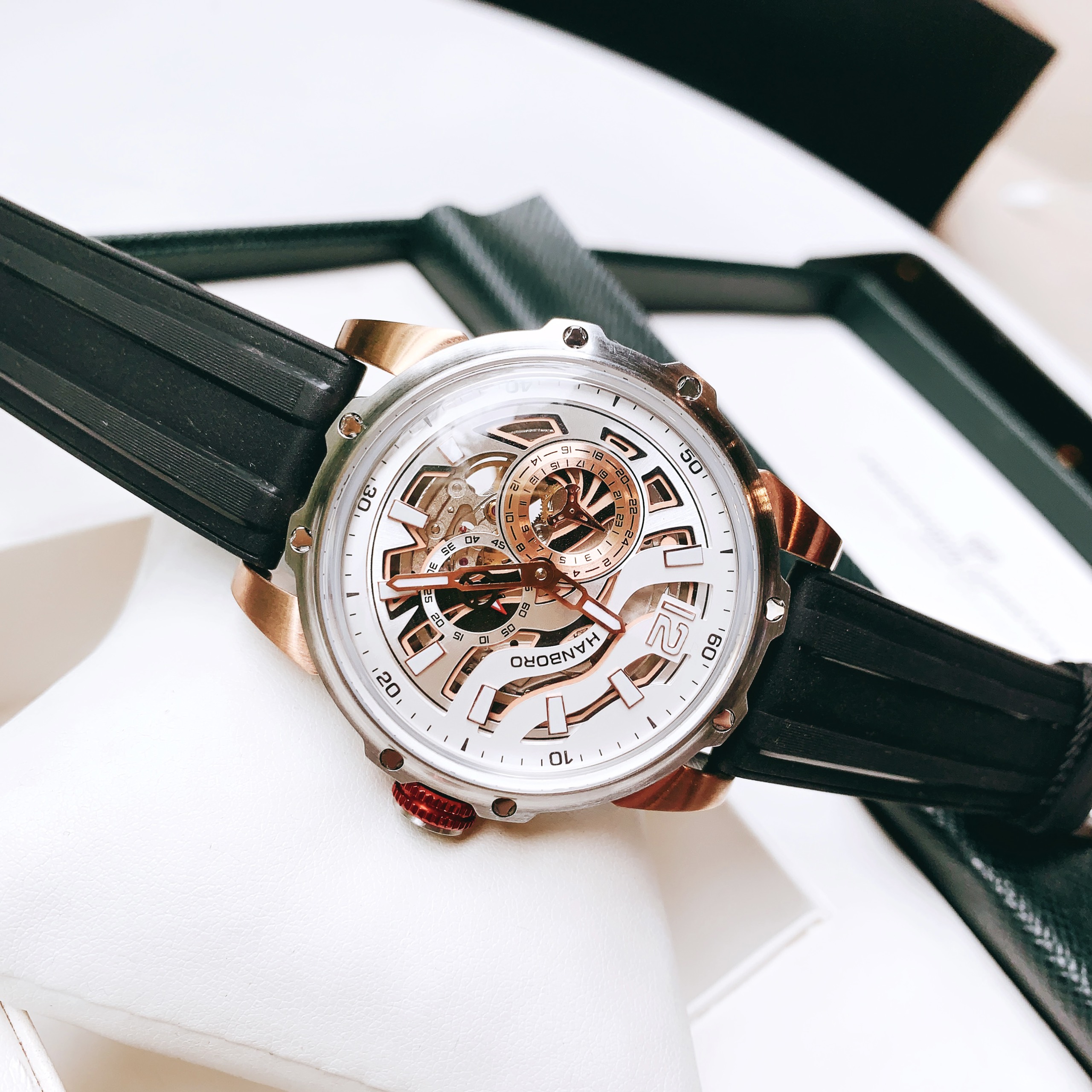 Đồng Hồ Hanboro by Huboler newss - thiết kế sang chảnh dành cho Nam