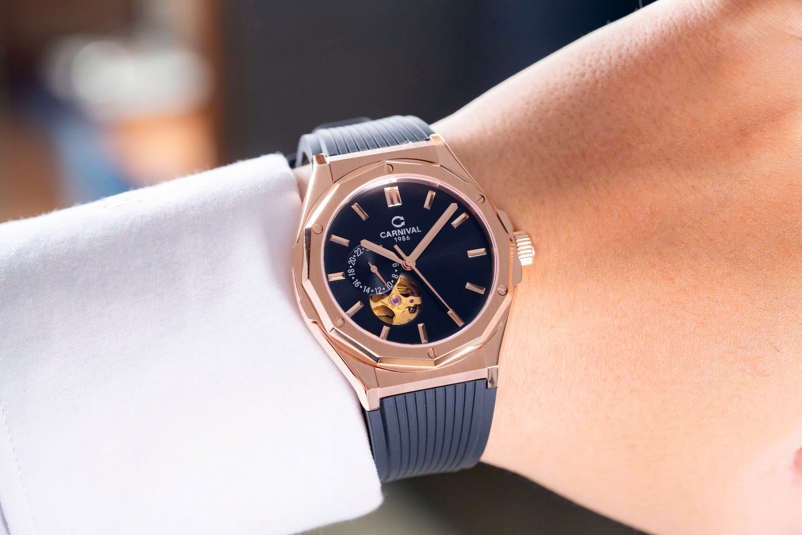 Đồng hồ đôi Carnival 8189G-VH-DCS-D & 8168L2-VH-DCS-D – Set couple thể thao sang trọng, lựa chọn hoàn hảo cho cặp đôi hiện đại
