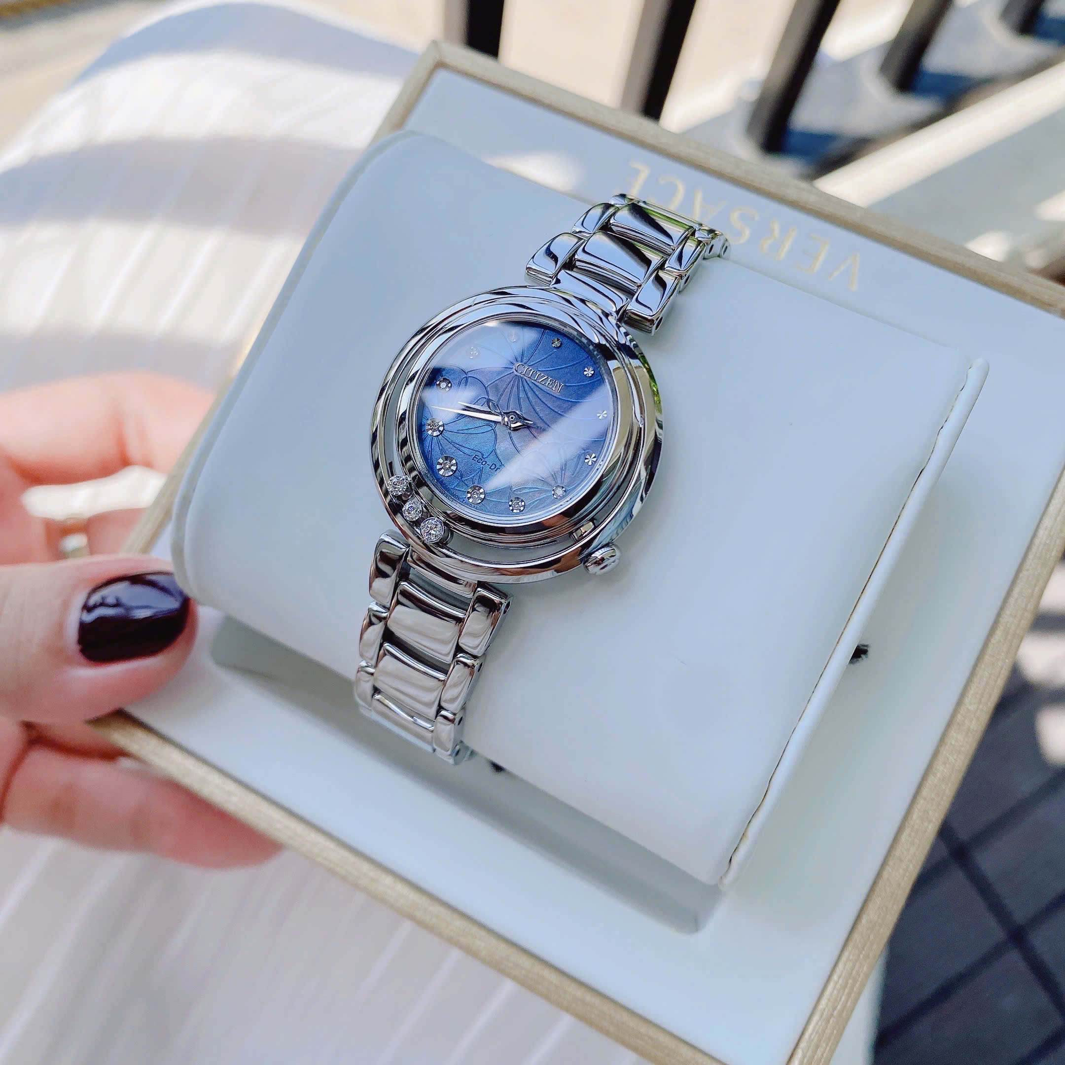 Đồng Hồ Citizen Women’s Diamond EM1110-56N