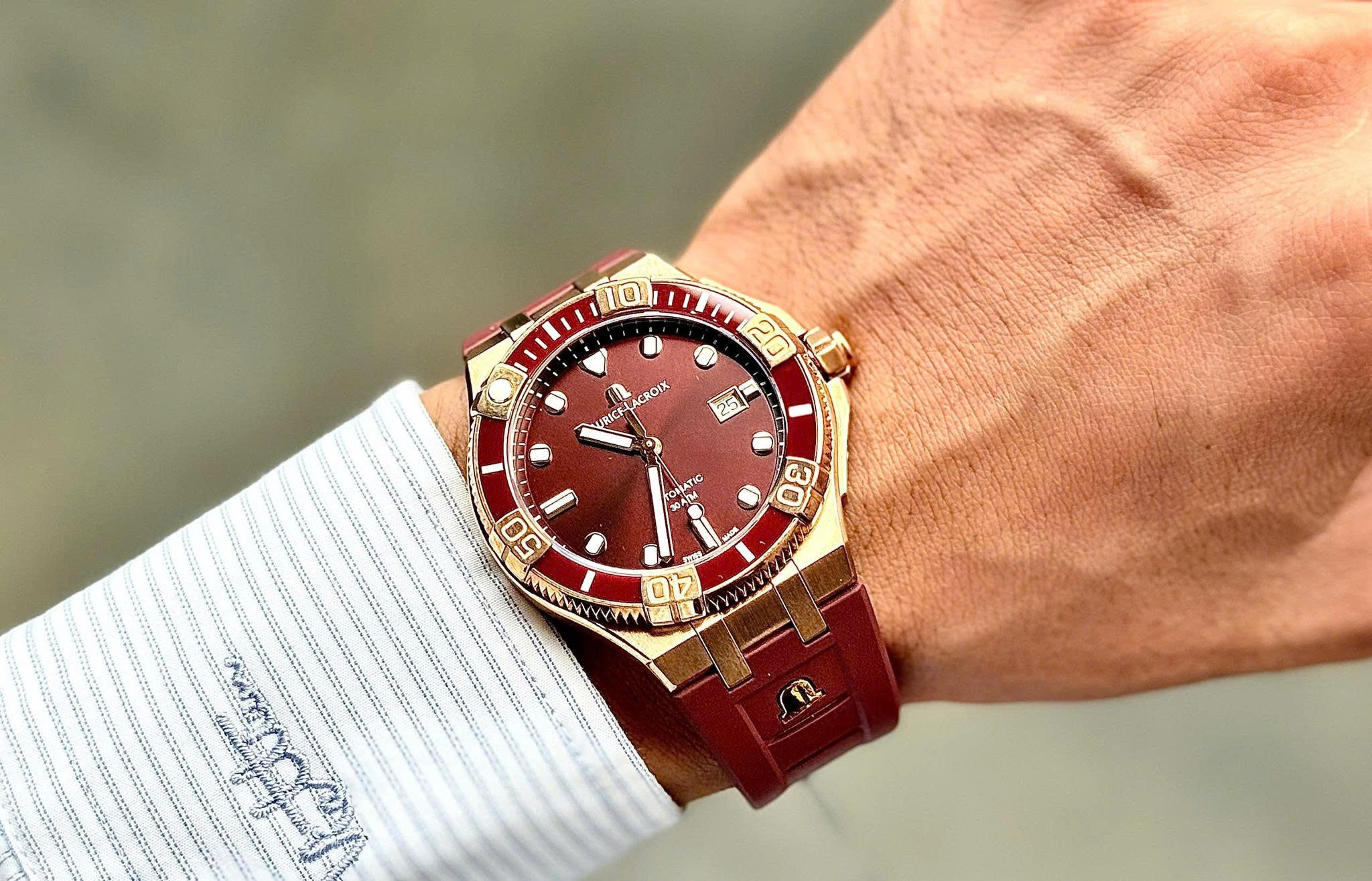 Đồng hồ Maurice Lacroix AIKON Venture Asia Special Edition AI6058-BRZ6B-530-6 – Phiên bản năm Rồng siêu hiếm, đậm chất thể thao cao cấp