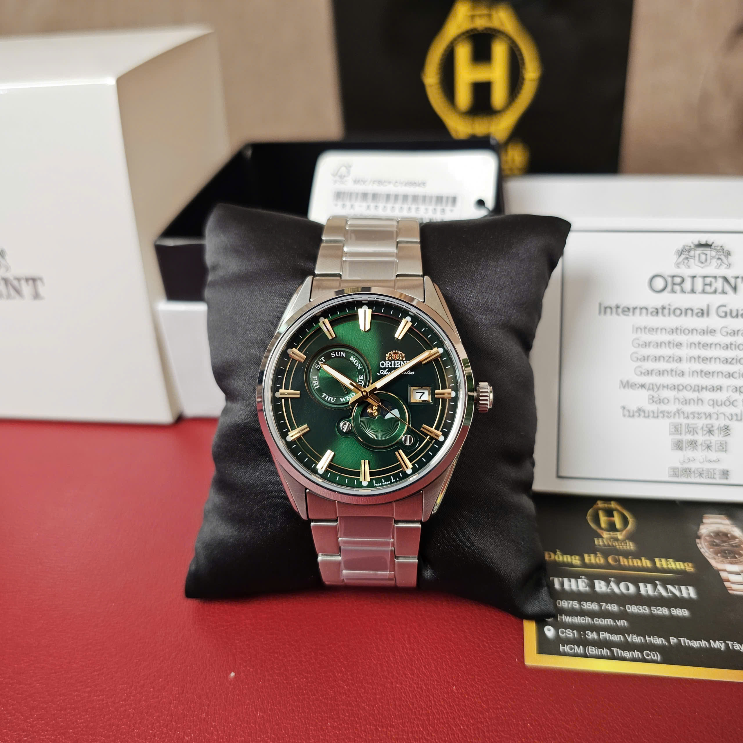 Đánh Giá Đồng Hồ Nam Orient Automatic Contemporary Stretto Day & Night RA-AK0314E30B Phiên Bản 2026 – Vẻ Đẹp Sang Trọng Với Mặt Xanh Thời Thượng