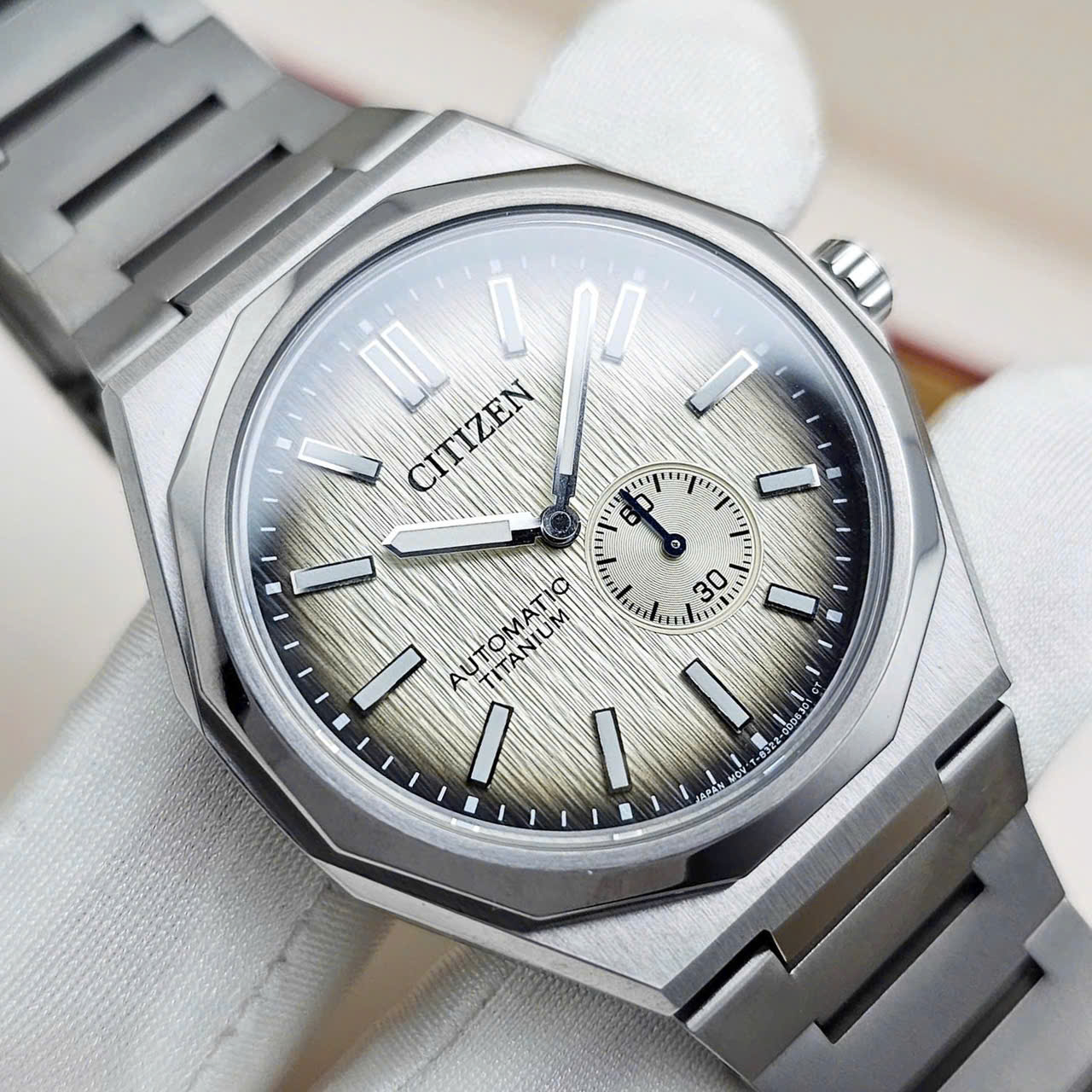 Đồng Hồ Nam Citizen Automatic Zenshin 60 Super Titanium NK5020-58P – Siêu Titanium, Trữ Cót 60 Giờ, Đậm Chất Công Nghệ Nhật Bản