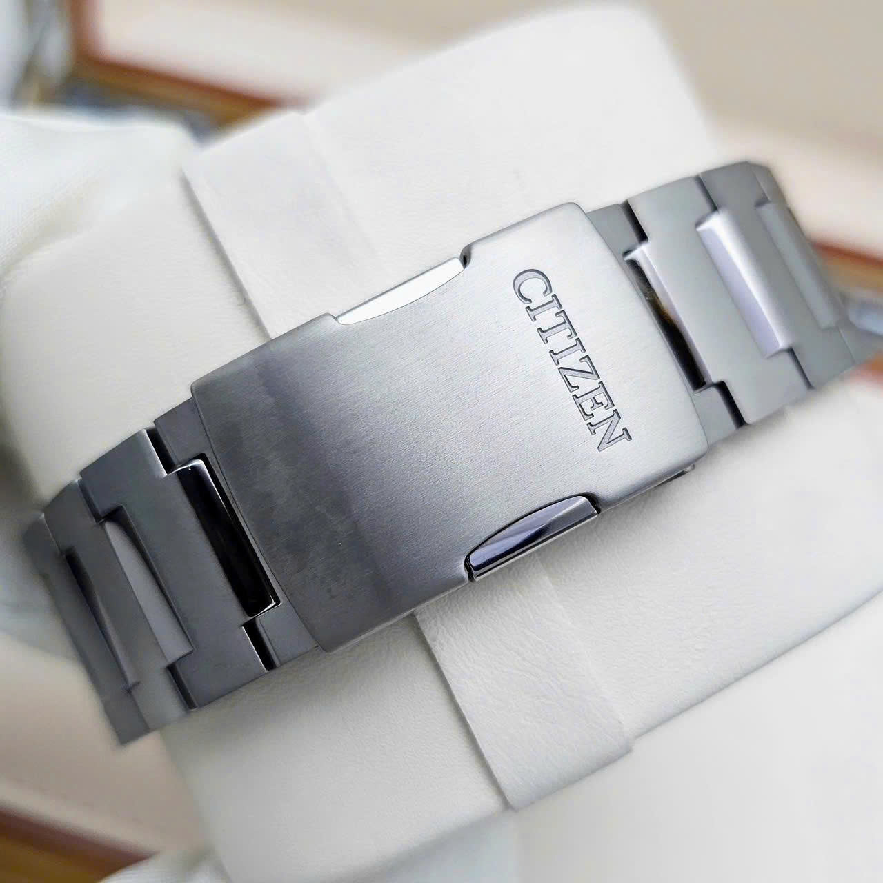 Đồng Hồ Nam Citizen Automatic Zenshin 60 Super Titanium NK5020-58M – Mặt Xanh Chuyển Sắc, Super Titanium Siêu Nhẹ, Trữ Cót 60 Giờ