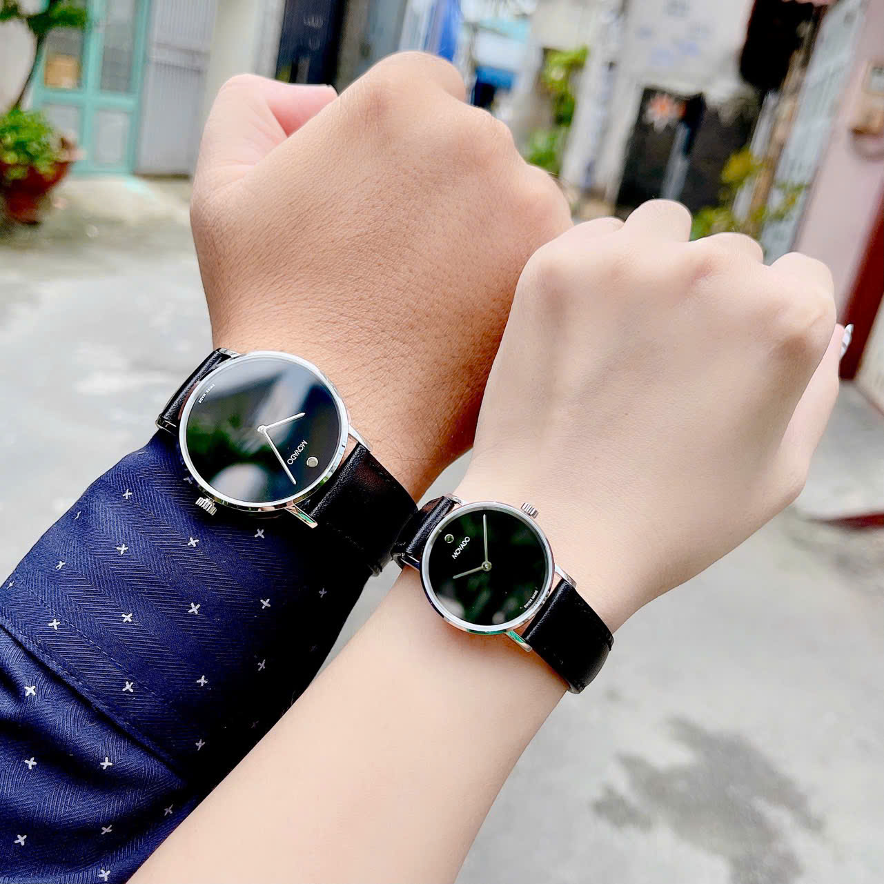 Đồng Hồ Đôi Movado Museum 0607589 & 0607598 – Biểu Tượng Tối Giản Dành Cho Các Cặp Đôi