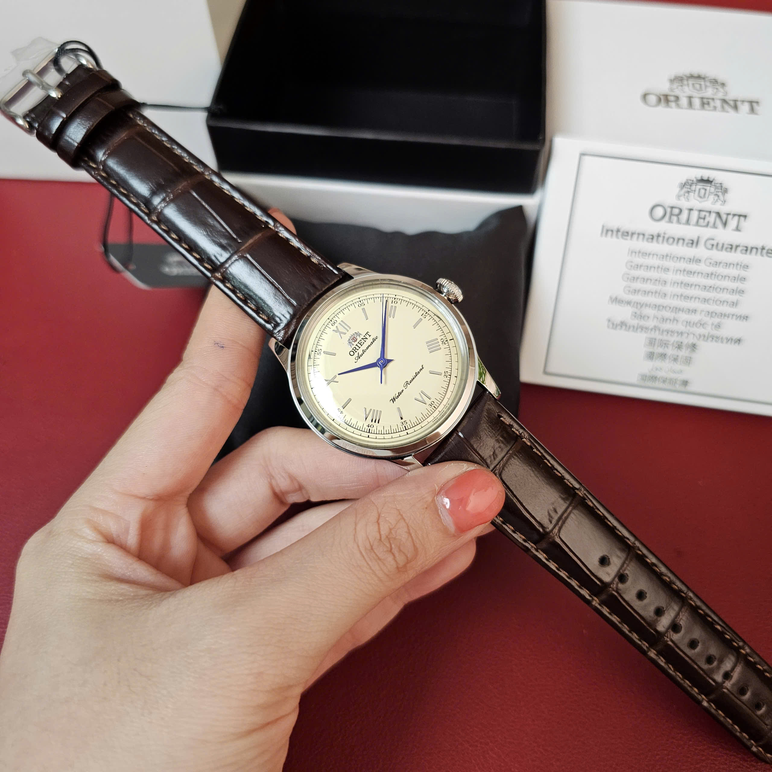Đồng Hồ Nam Orient Automatic Bambino 38.4mm RA-BB0003Y30B – Cổ Điển Thanh Lịch, Máy In-house Nhật Bản