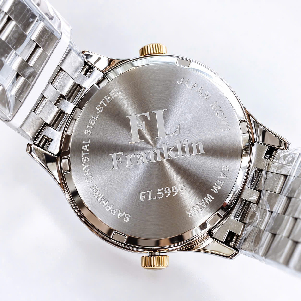 Đồng Hồ Franklin FL5999 FD Crazy Carats – Thiết Kế Xoay Đá Đổi Màu Độc Đáo, Đẹp Bất Bại