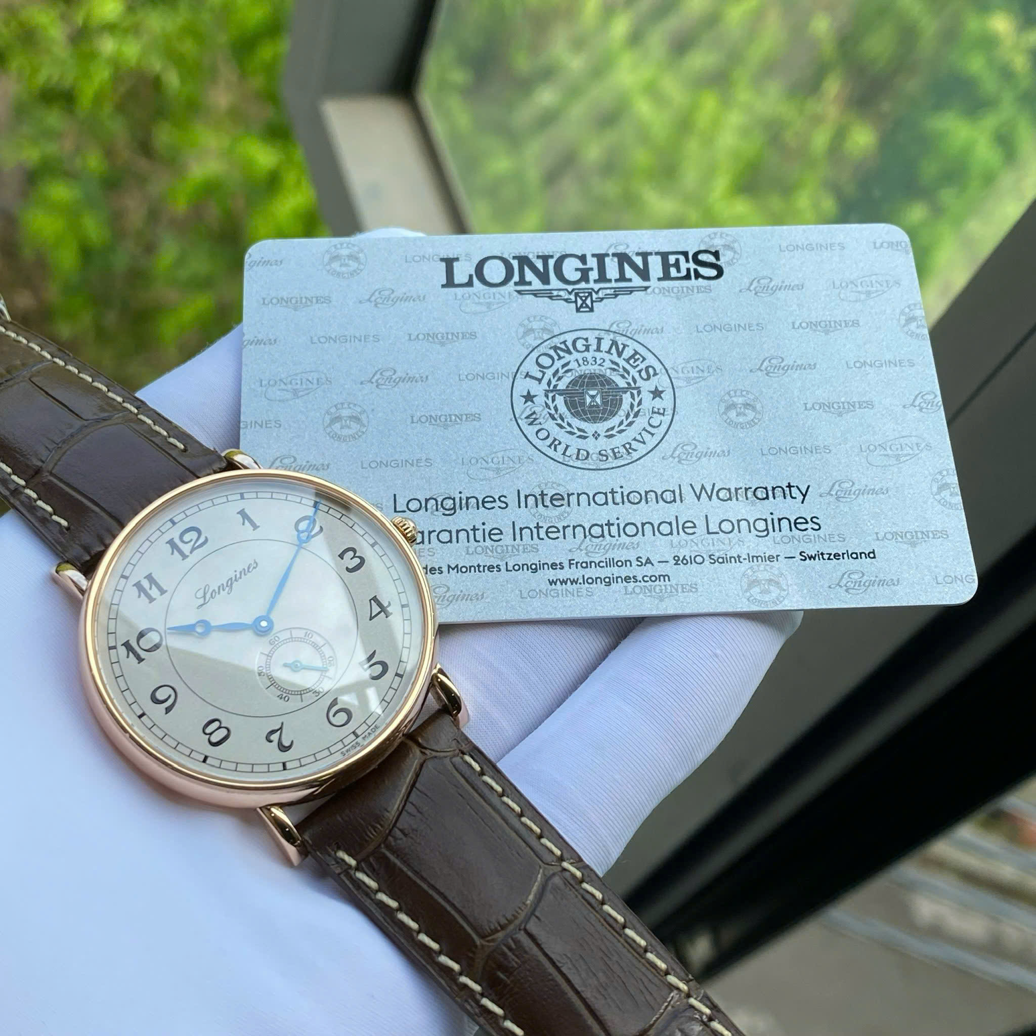 Đồng hồ Longines Presence Rose Gold 18K L4.785.8.73.1 – Kiệt tác dresswatch chuẩn mực của sự thanh lịch
