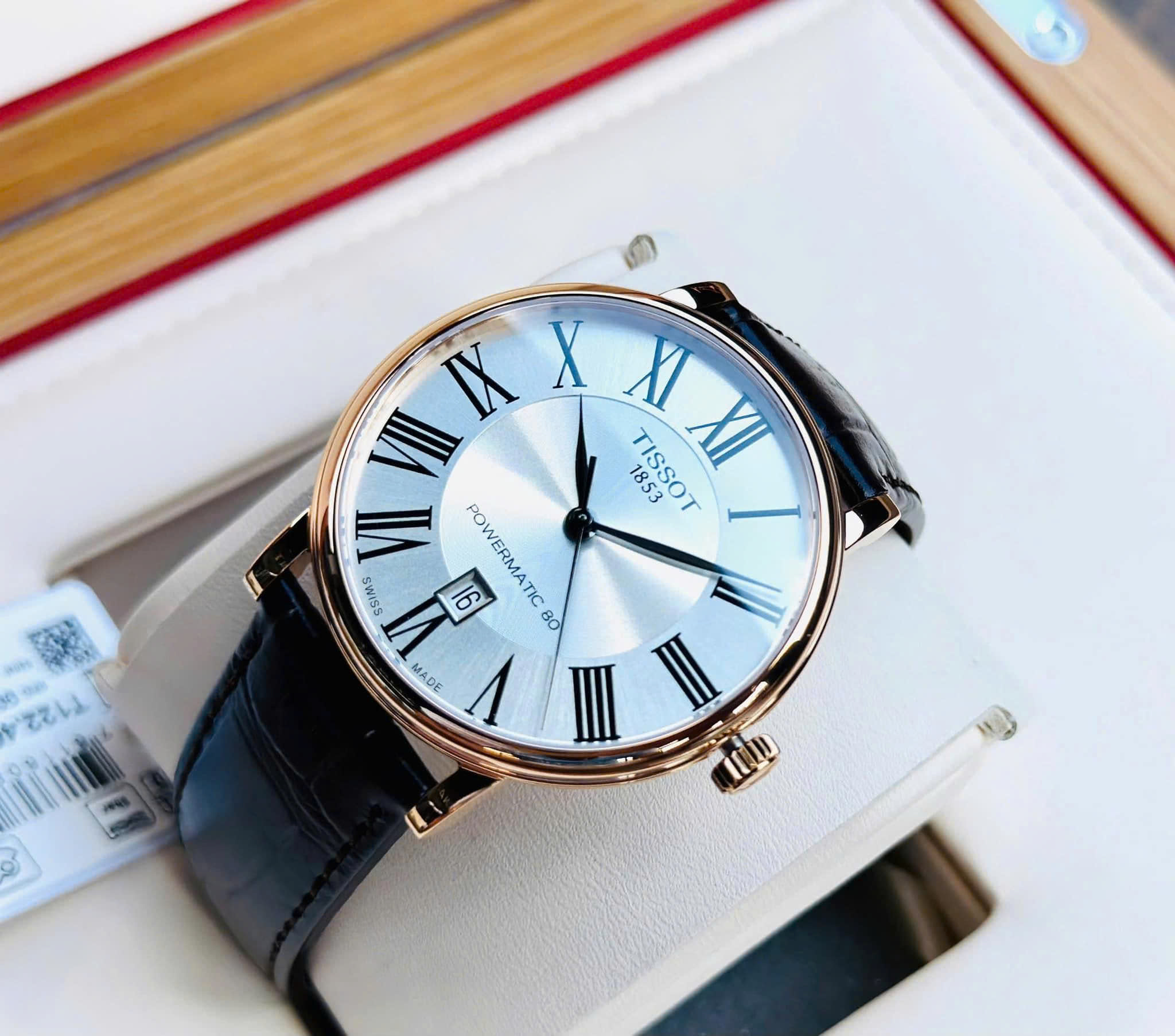 Đồng hồ Tissot T122.407.36.033.00 – Chuẩn mực của vẻ đẹp cổ điển Thụy Sĩ dành cho quý ông hiện đại