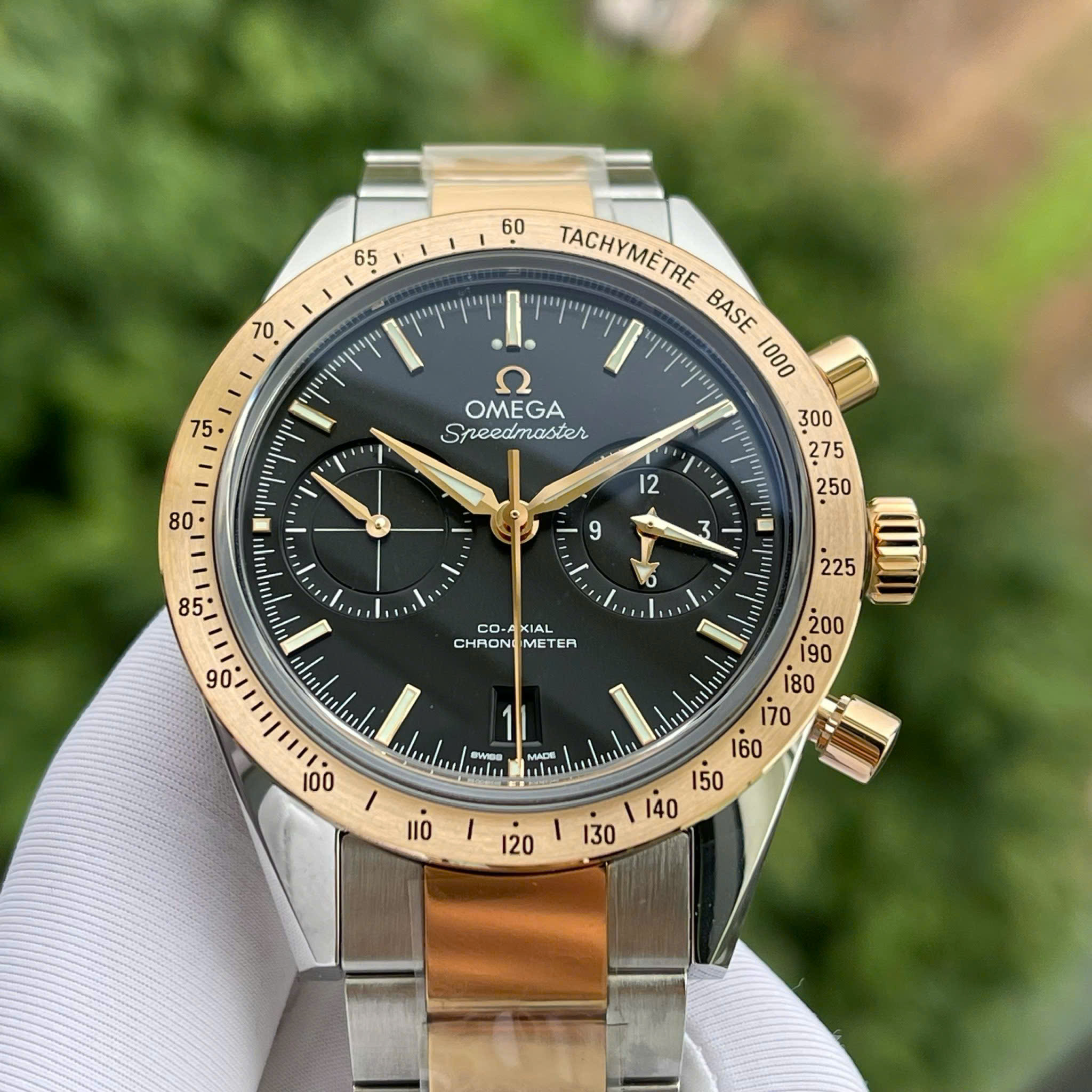 Đồng Hồ Omega Speedmaster ’57 Co-Axial Chronograph 18K Gold 331.20.42.51.01.002 – Biểu Tượng Speedmaster Đỉnh Cao Mang DNA Huyền Thoại