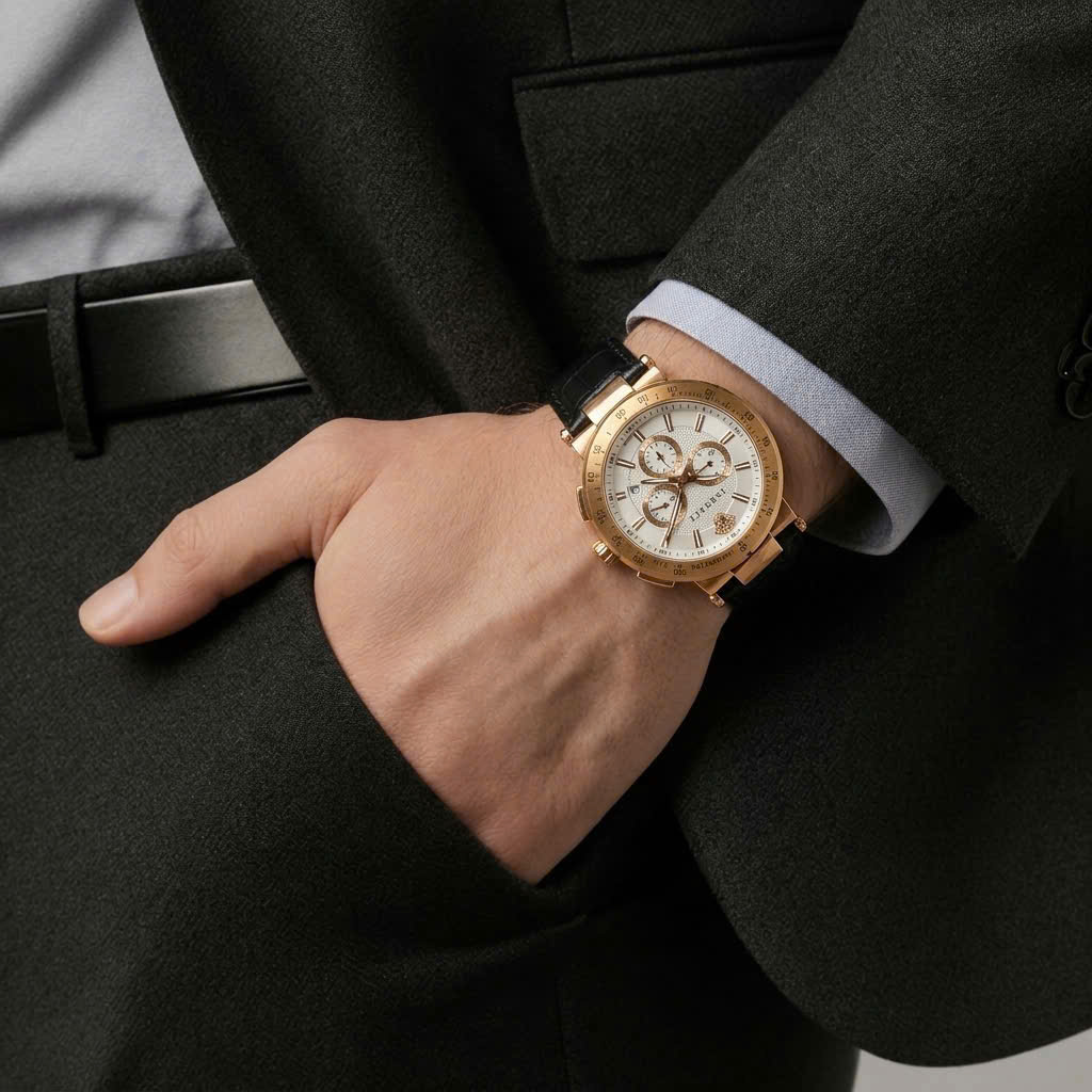 Đánh Giá Đồng Hồ Versace Mystique Rose Gold Chronograph VFG070013 – Chất Thể Thao Sang Trọng Đậm Dấu Ấn Medusa