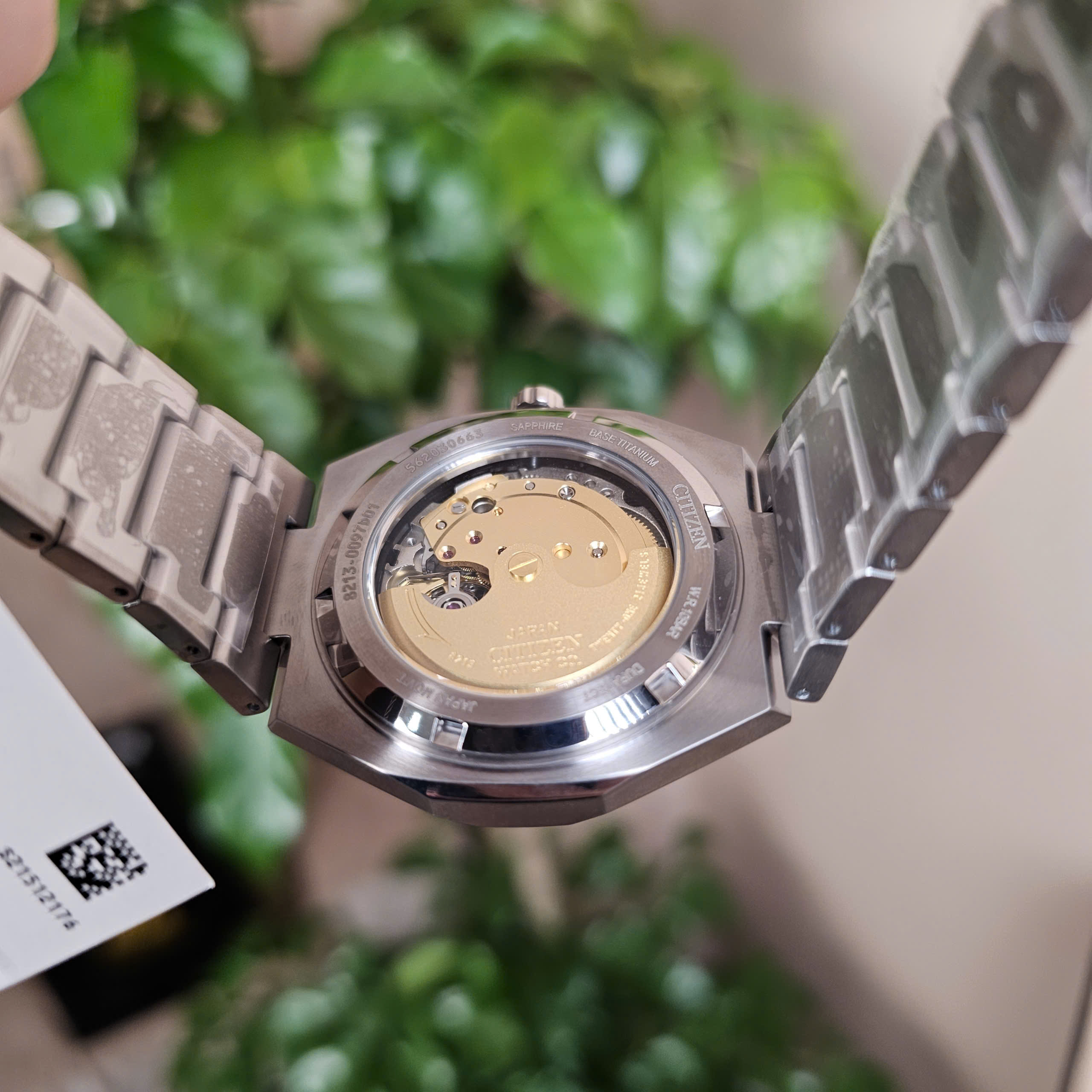 Đồng Hồ Nam Citizen Automatic Zenshin Mechanical Super Titanium NJ0180-80L – Super Titanium Siêu Nhẹ, Mặt Xanh Cuốn Hút, Máy Cơ Nhật Bản