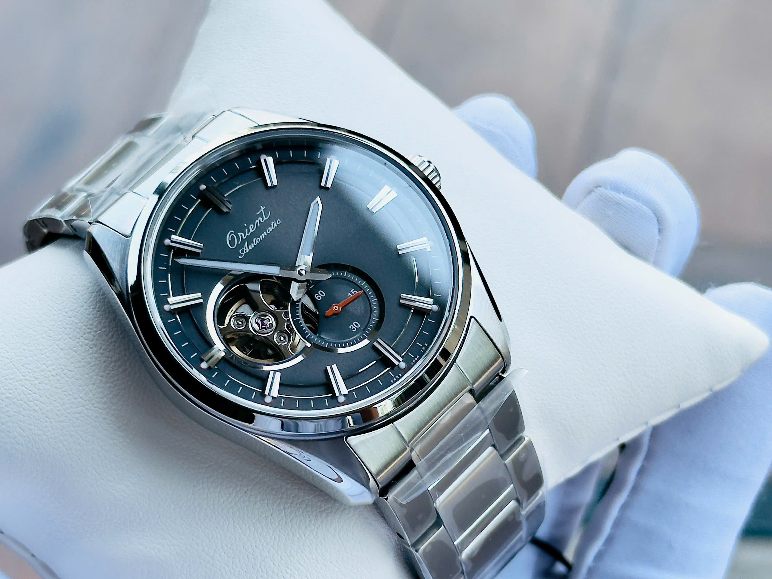 Đồng Hồ Orient RA-AR0012N30B 75th Anniversary Limited Edition – Semi-Skeleton, Small Second, Automatic F6S22, Sapphire