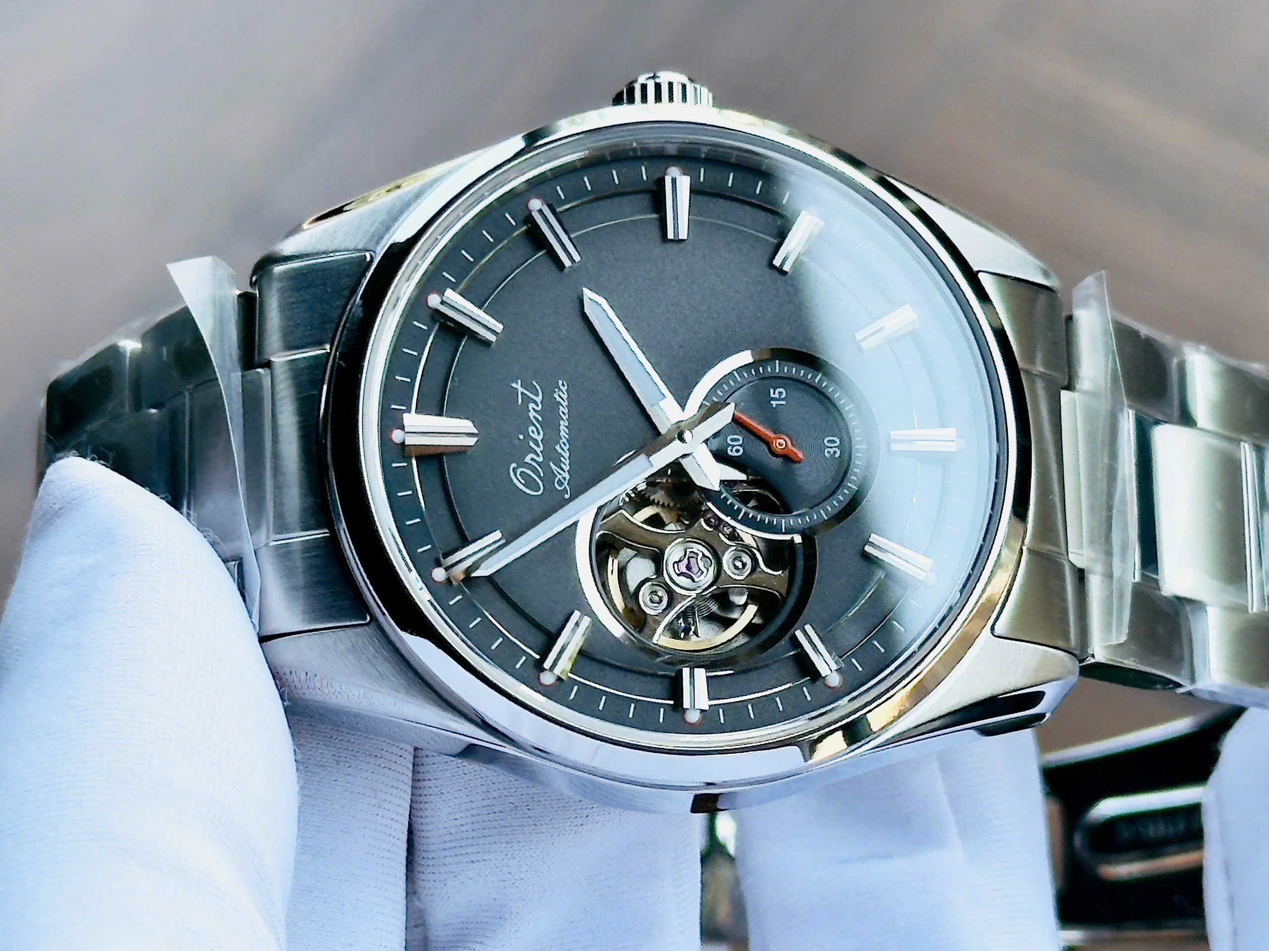 Đồng Hồ Orient RA-AR0012N30B 75th Anniversary Limited Edition – Semi-Skeleton, Small Second, Automatic F6S22, Sapphire