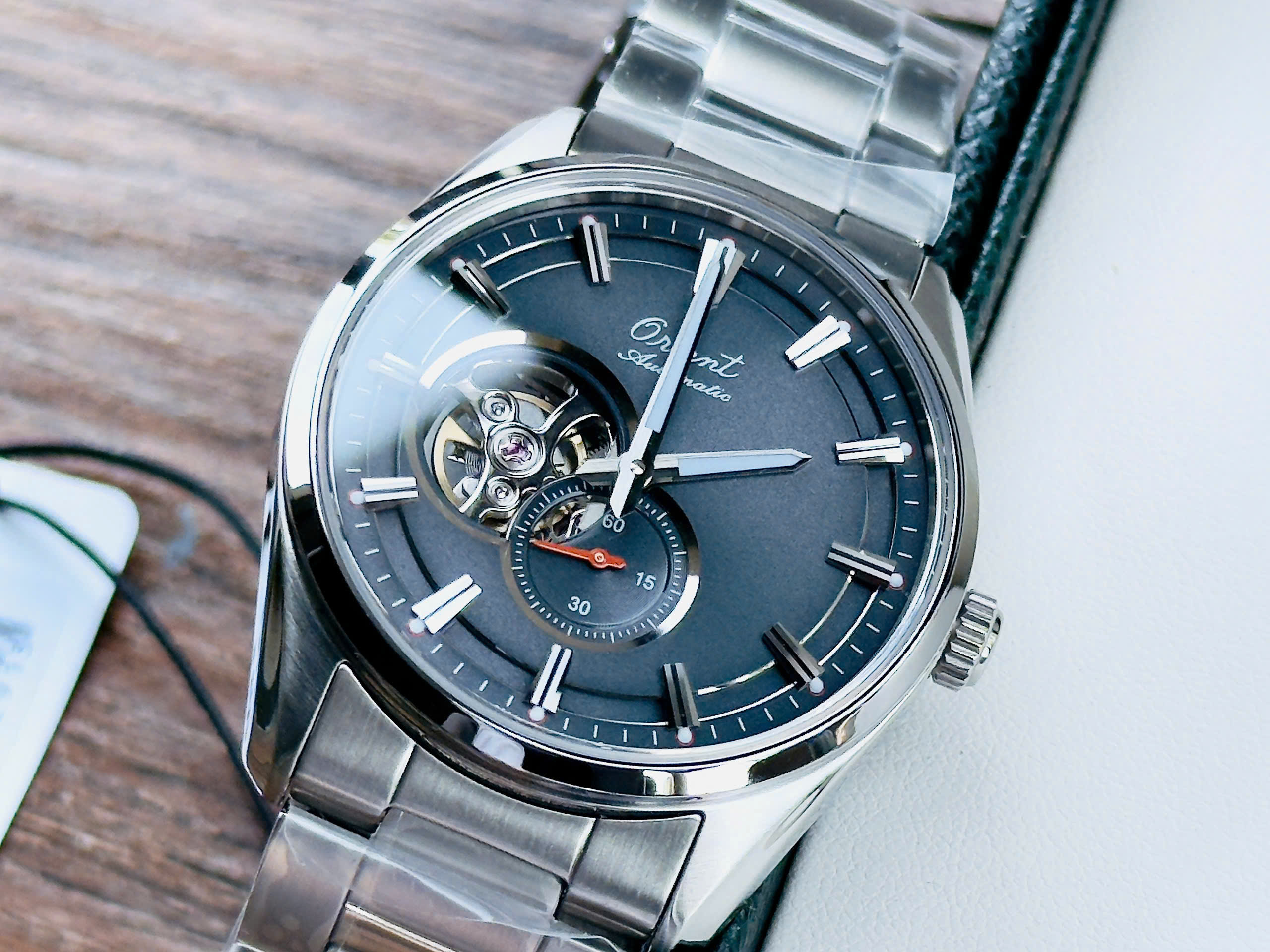 Đồng Hồ Orient RA-AR0012N30B 75th Anniversary Limited Edition – Semi-Skeleton, Small Second, Automatic F6S22, Sapphire