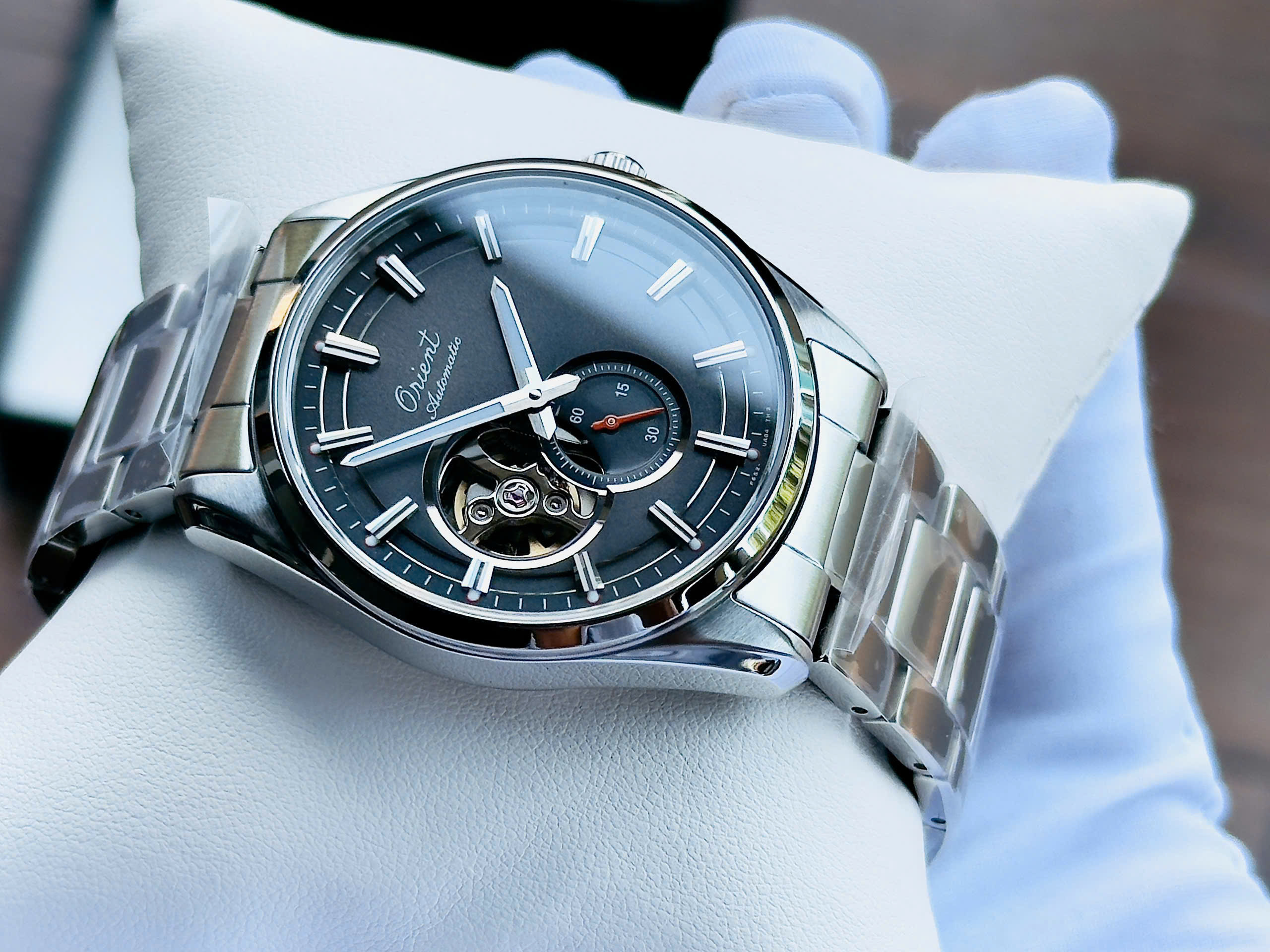 Đồng Hồ Orient RA-AR0012N30B 75th Anniversary Limited Edition – Semi-Skeleton, Small Second, Automatic F6S22, Sapphire