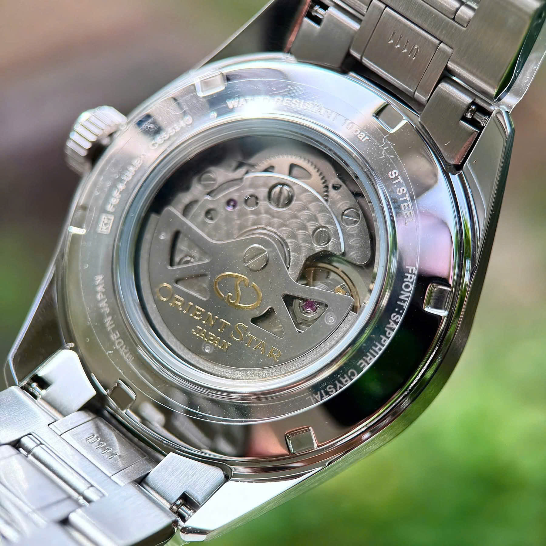 Đồng Hồ Orient Star Joker Skeleton RK-AV0134E 2026 – Dial Xanh Ngọc Lục Bảo, Máy F6F44, Sapphire, Power Reserve 50 Giờ