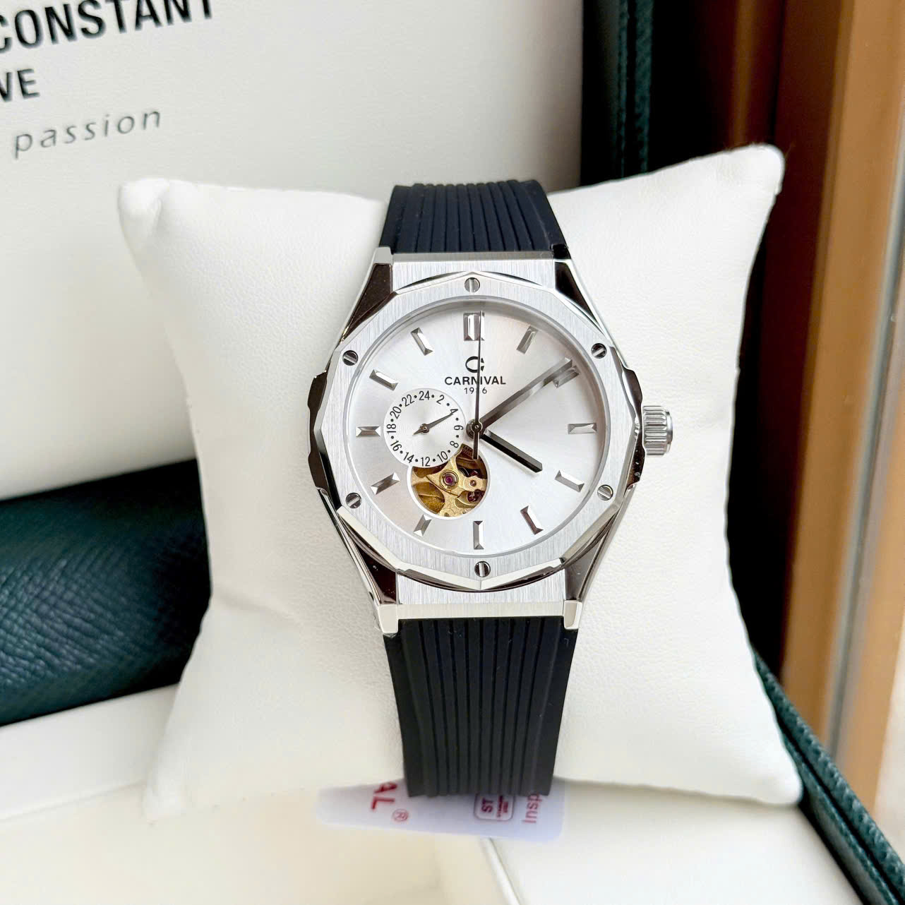 +15 mẫu Đồng Hồ Carnival 8189G Automatic đủ bộ chính hãng