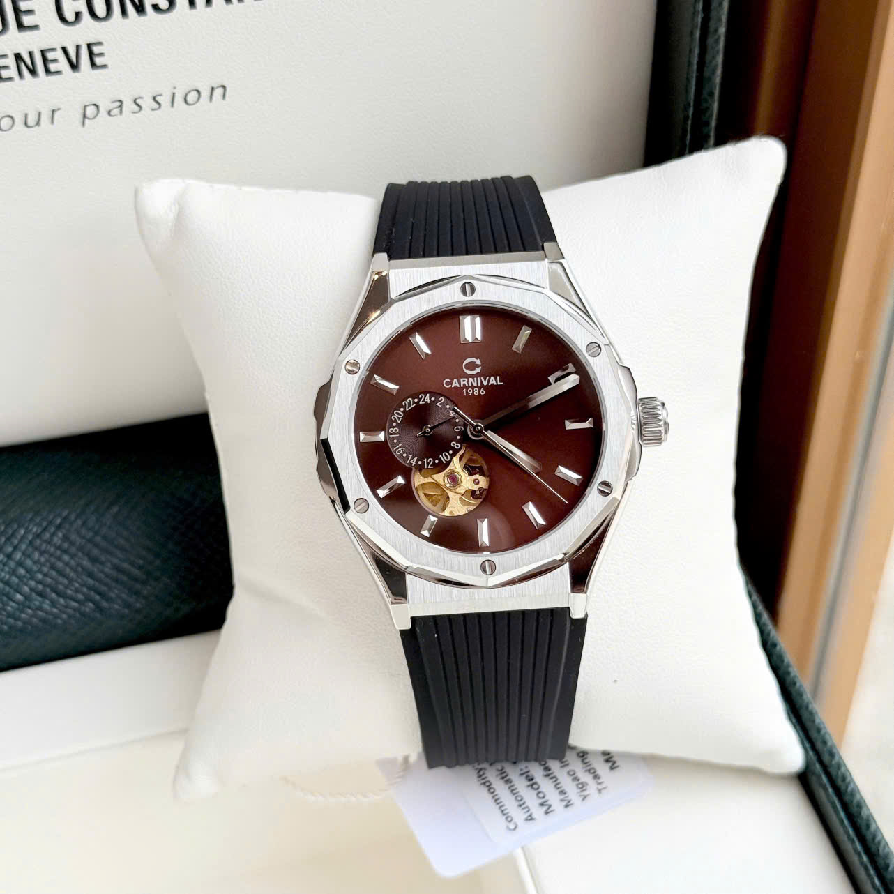 +15 mẫu Đồng Hồ Carnival 8189G Automatic đủ bộ chính hãng