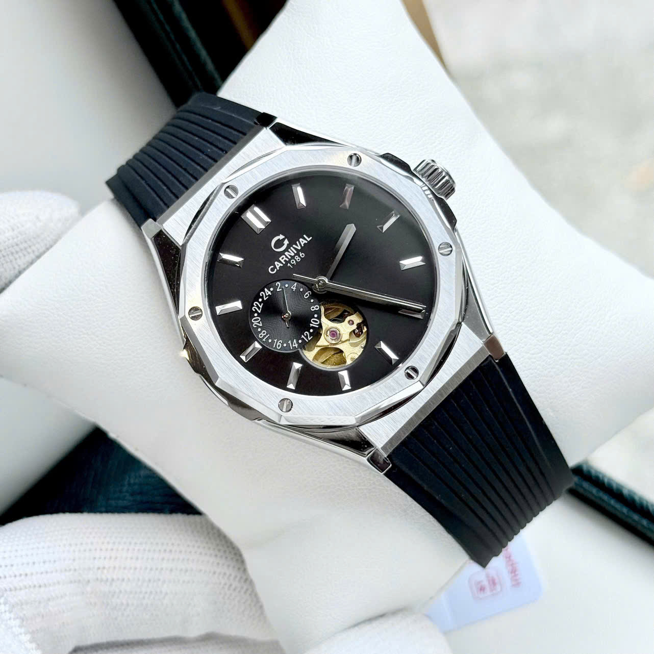 +15 mẫu Đồng Hồ Carnival 8189G Automatic đủ bộ chính hãng