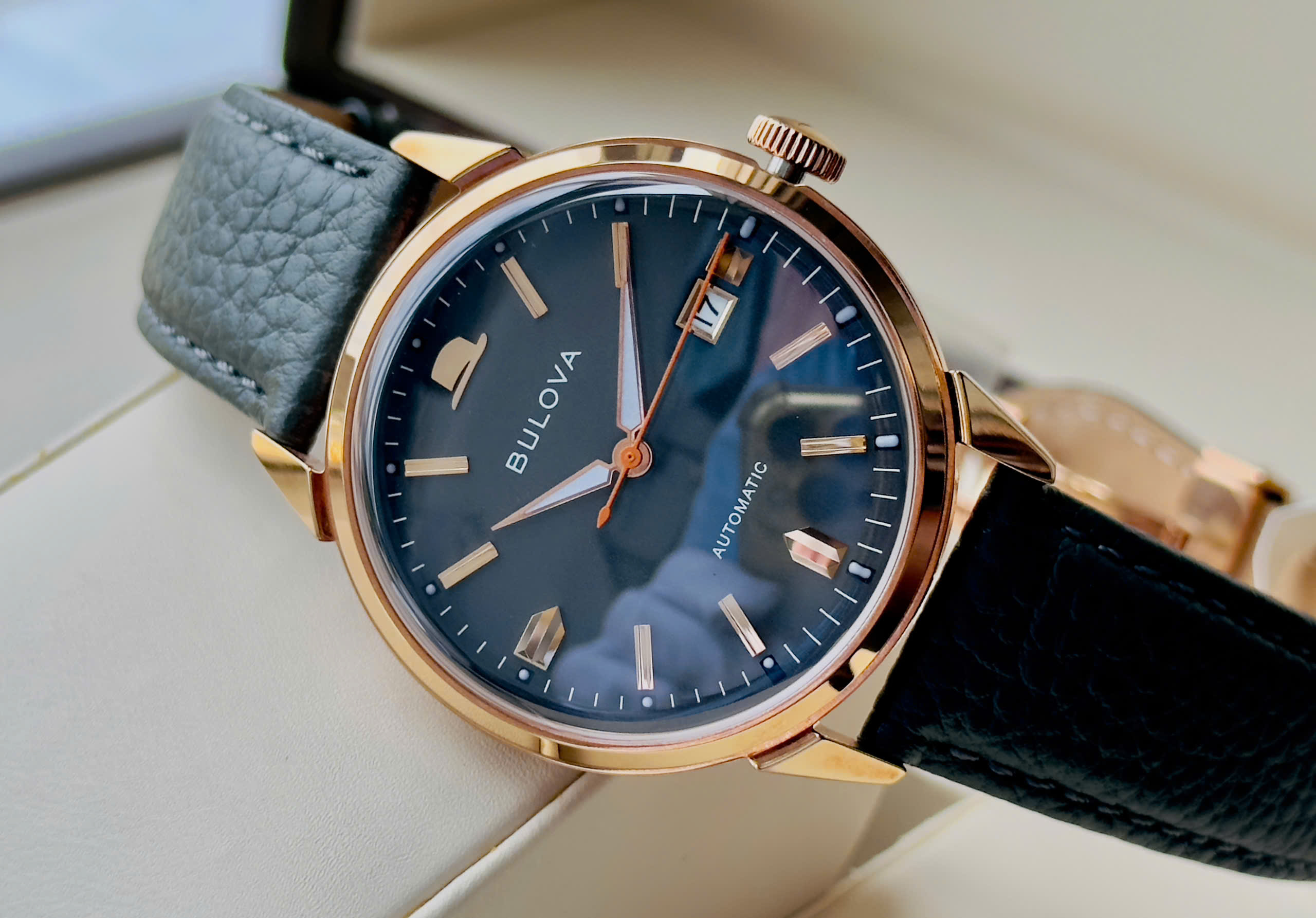 Đồng hồ Bulova Summer Wind Automatic Limited 97B206 – Tuyệt tác mang hơi thở nghệ thuật và phong cách quý ông cổ điển