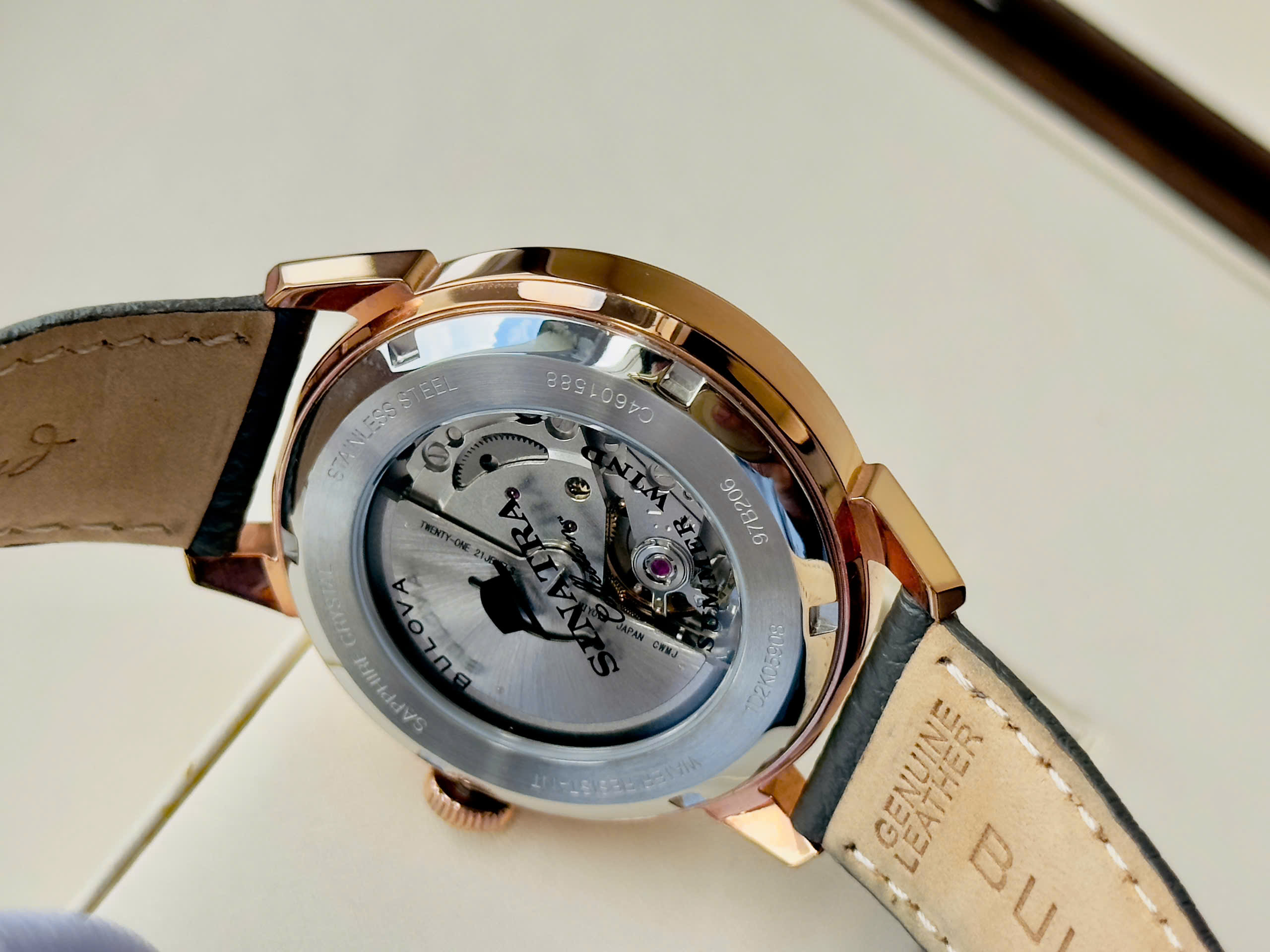 Đồng hồ Bulova Summer Wind Automatic Limited 97B206 – Tuyệt tác mang hơi thở nghệ thuật và phong cách quý ông cổ điển