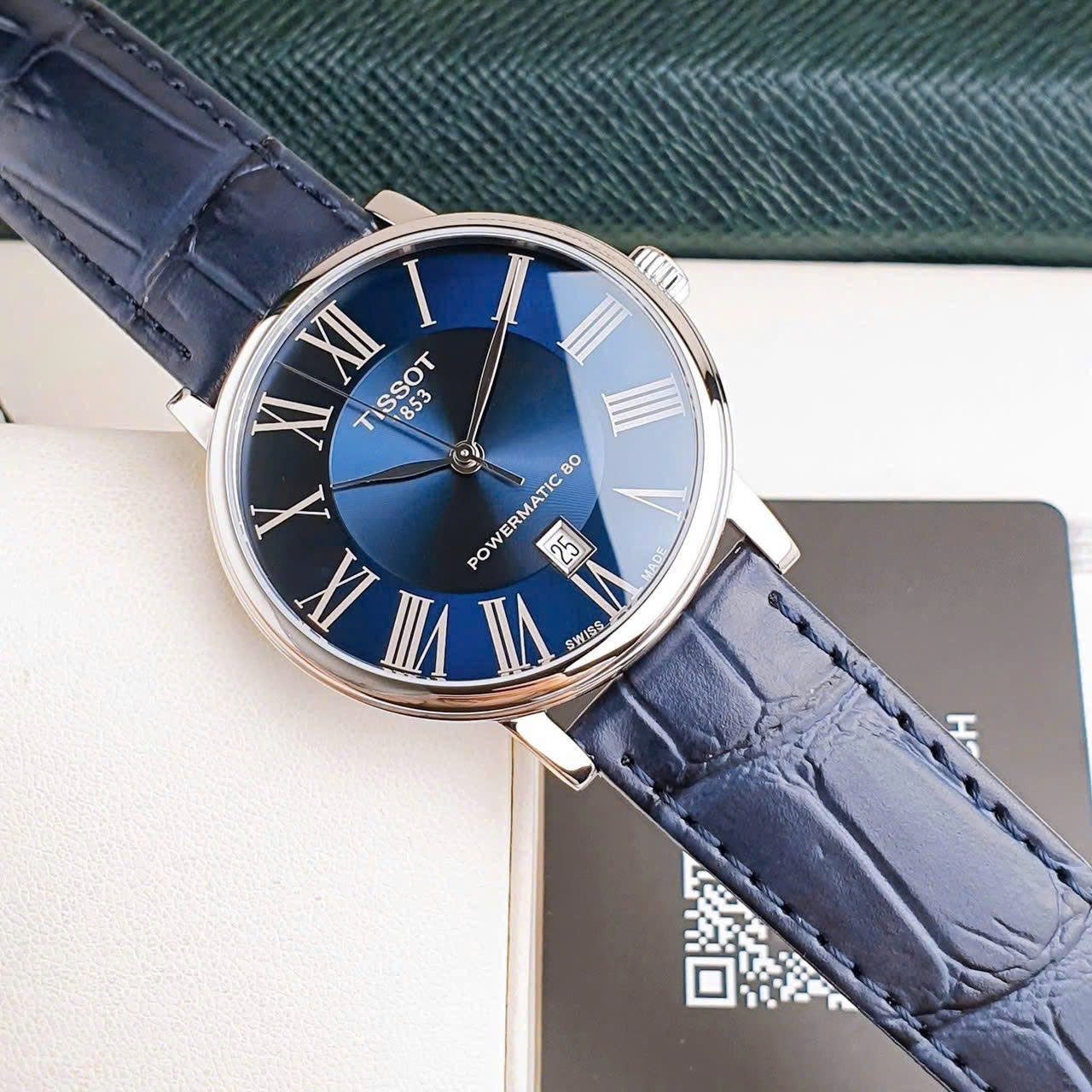Đồng Hồ Tissot Carson Premium Powermatic 80 T122.407.16.043.00 – Thanh Lịch, Máy Cơ Trữ Cót 80 Giờ