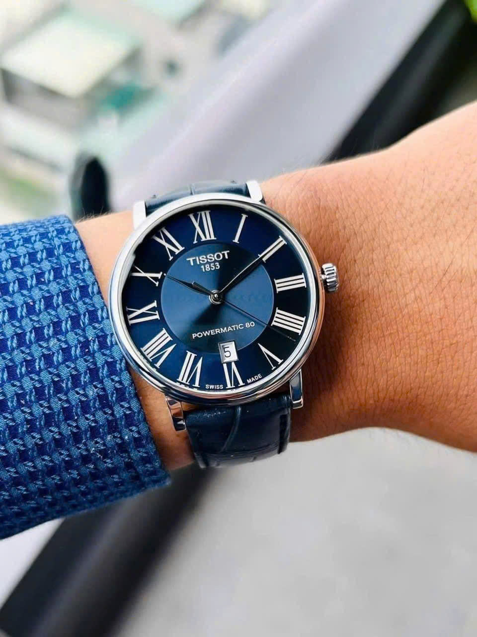 Đồng Hồ Tissot Carson Premium Powermatic 80 T122.407.16.043.00 – Thanh Lịch, Máy Cơ Trữ Cót 80 Giờ