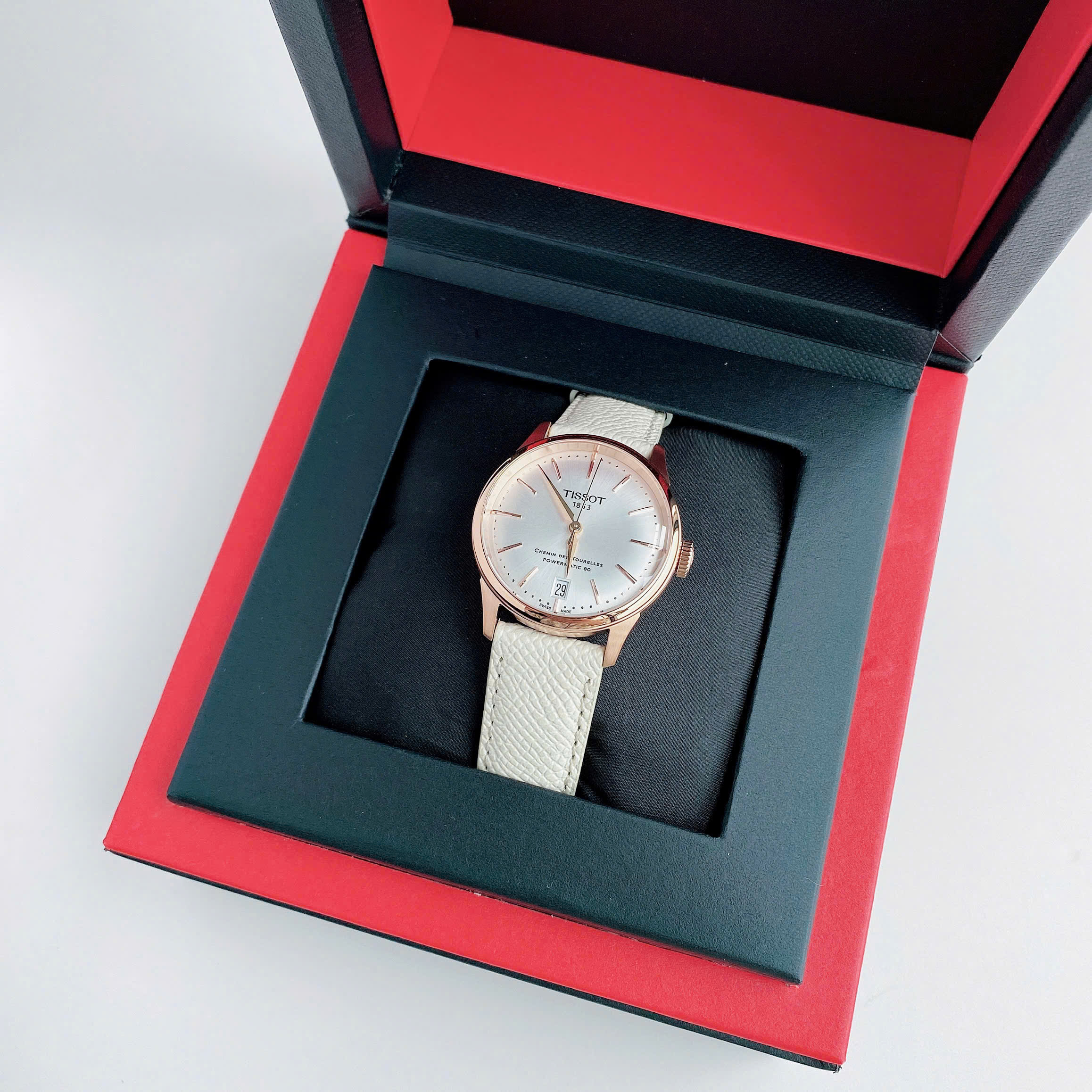 Đồng Hồ Nữ Tissot Chemin des Tourelles T139.207.36.031.00 – Powermatic 80, Size 34mm