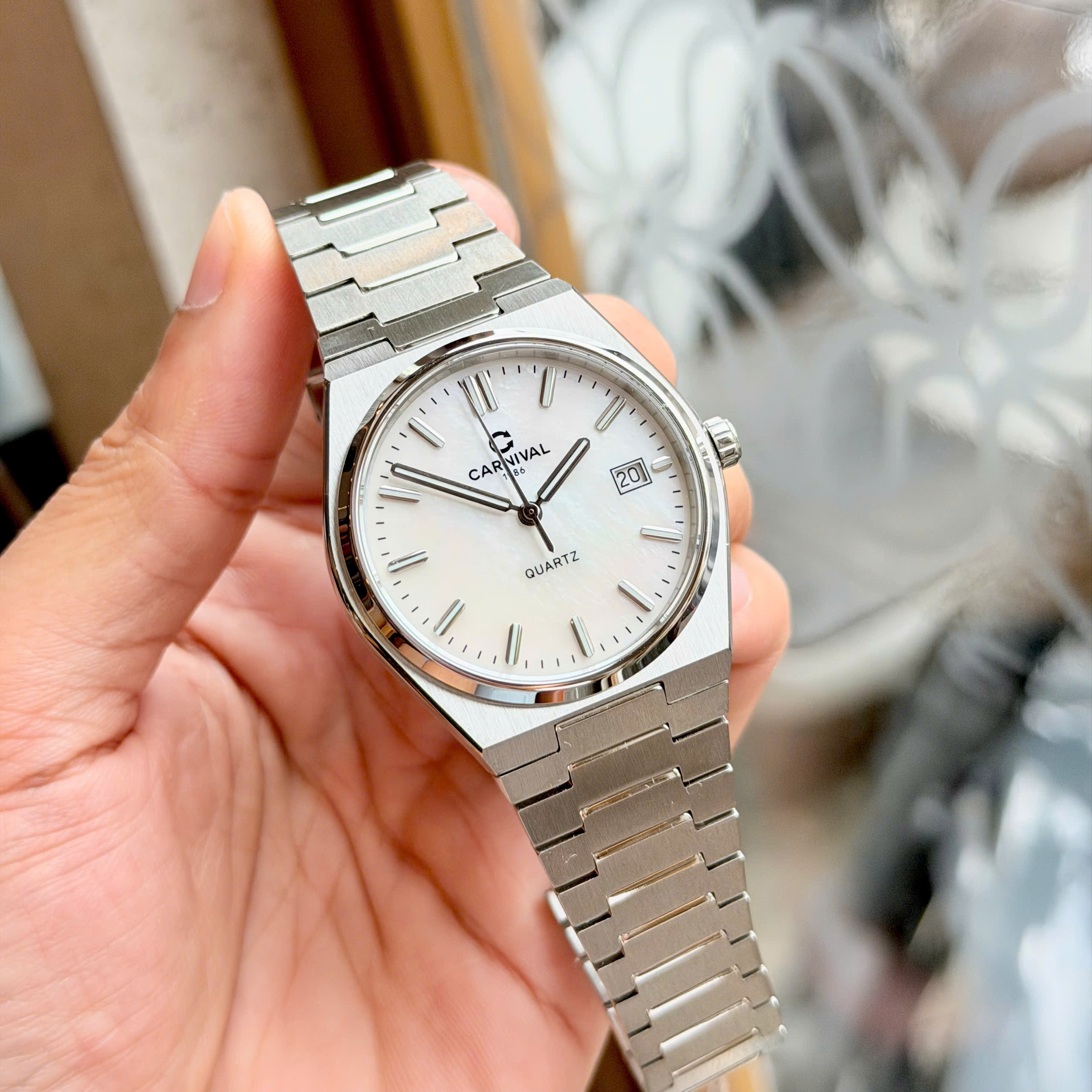 Đồng Hồ Carnival 8251G PRX Mới Ra Mắt – Rose Gold, Size 38mm, Mỏng Hơn 9mm
